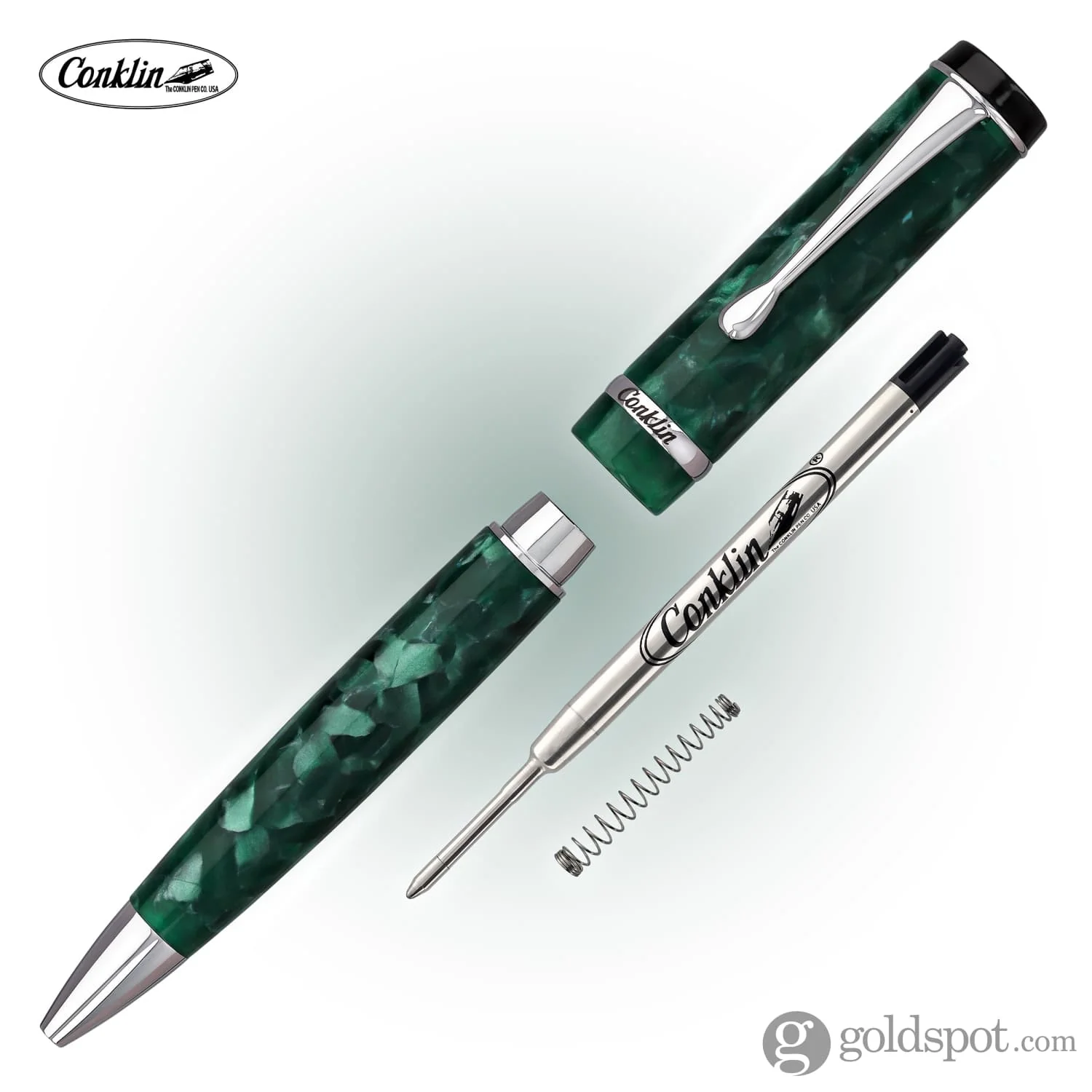 Conklin Duragraph Ballpoint Pen in Forest Green - Image 6