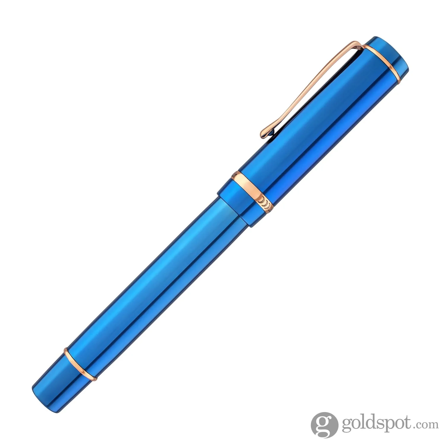 Conklin Duragraph Metal Fountain Pen in Blue - Image 5