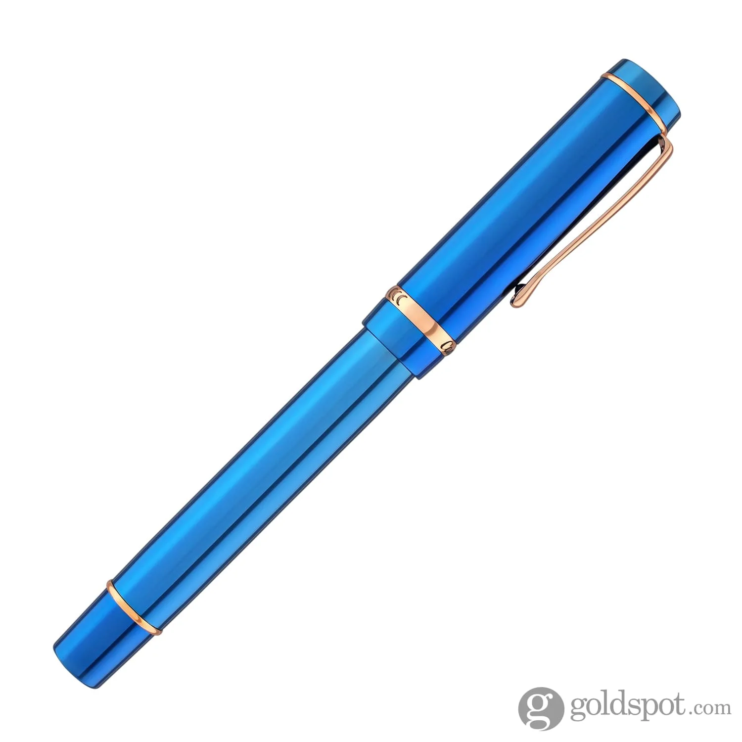 Conklin Duragraph Metal Fountain Pen in Blue - Image 6