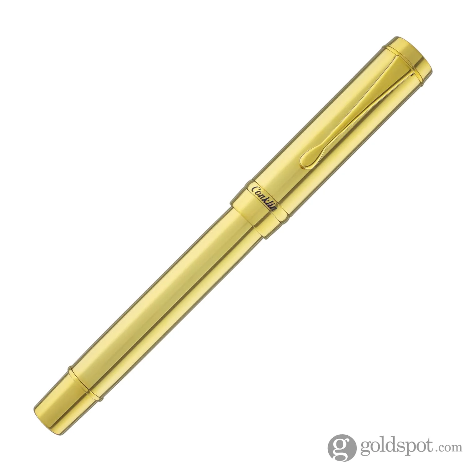 Conklin Duragraph Metal Fountain Pen in Gold - Image 4