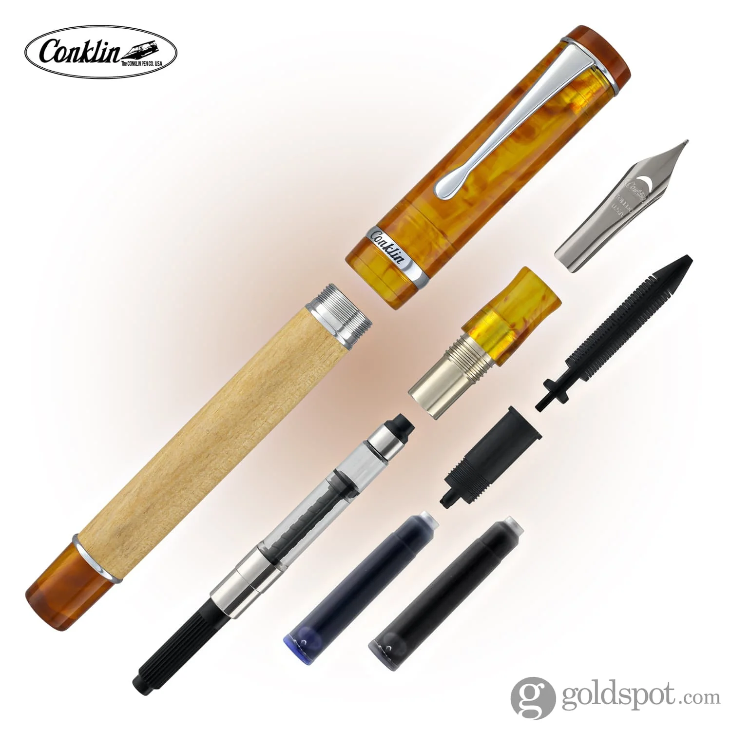 Conklin Duragraph Special Edition Fountain Pen in Voyager - Image 7
