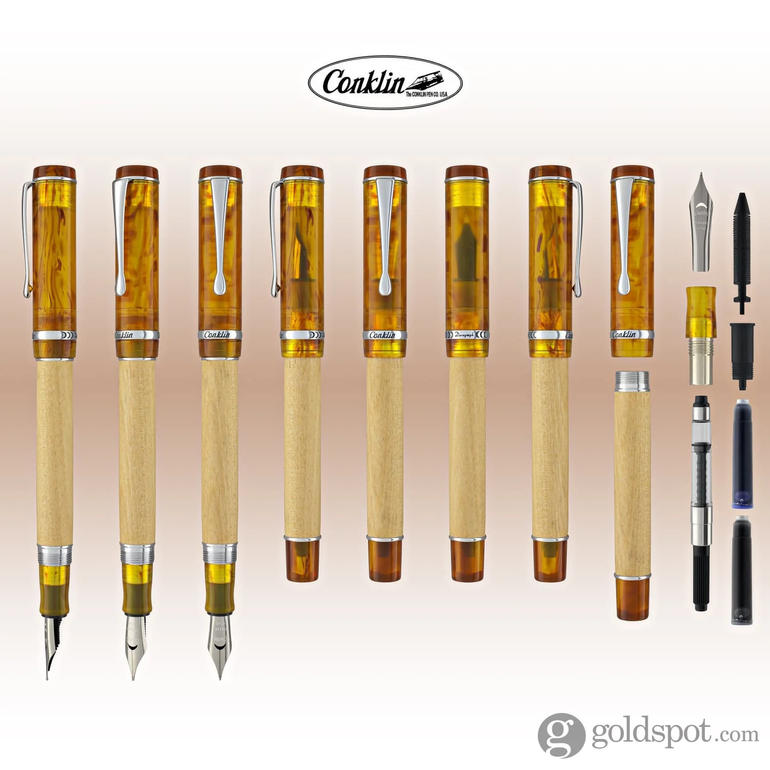 Conklin Duragraph Special Edition Fountain Pen in Voyager - Image 8