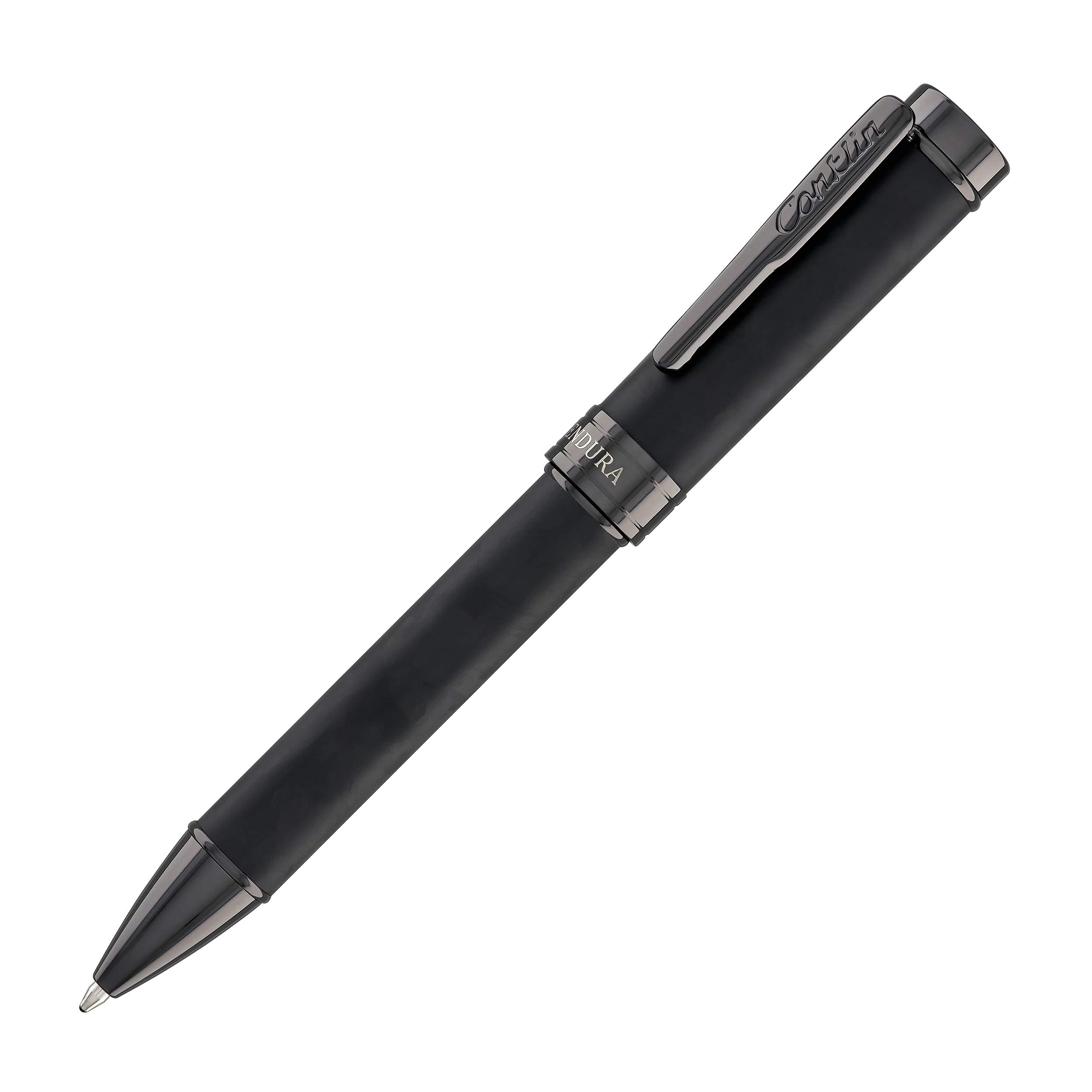 Conklin Endura Ballpoint Pen in Forged Carbon Fiber with Gunmetal Trim - Limited Edition - Image 3