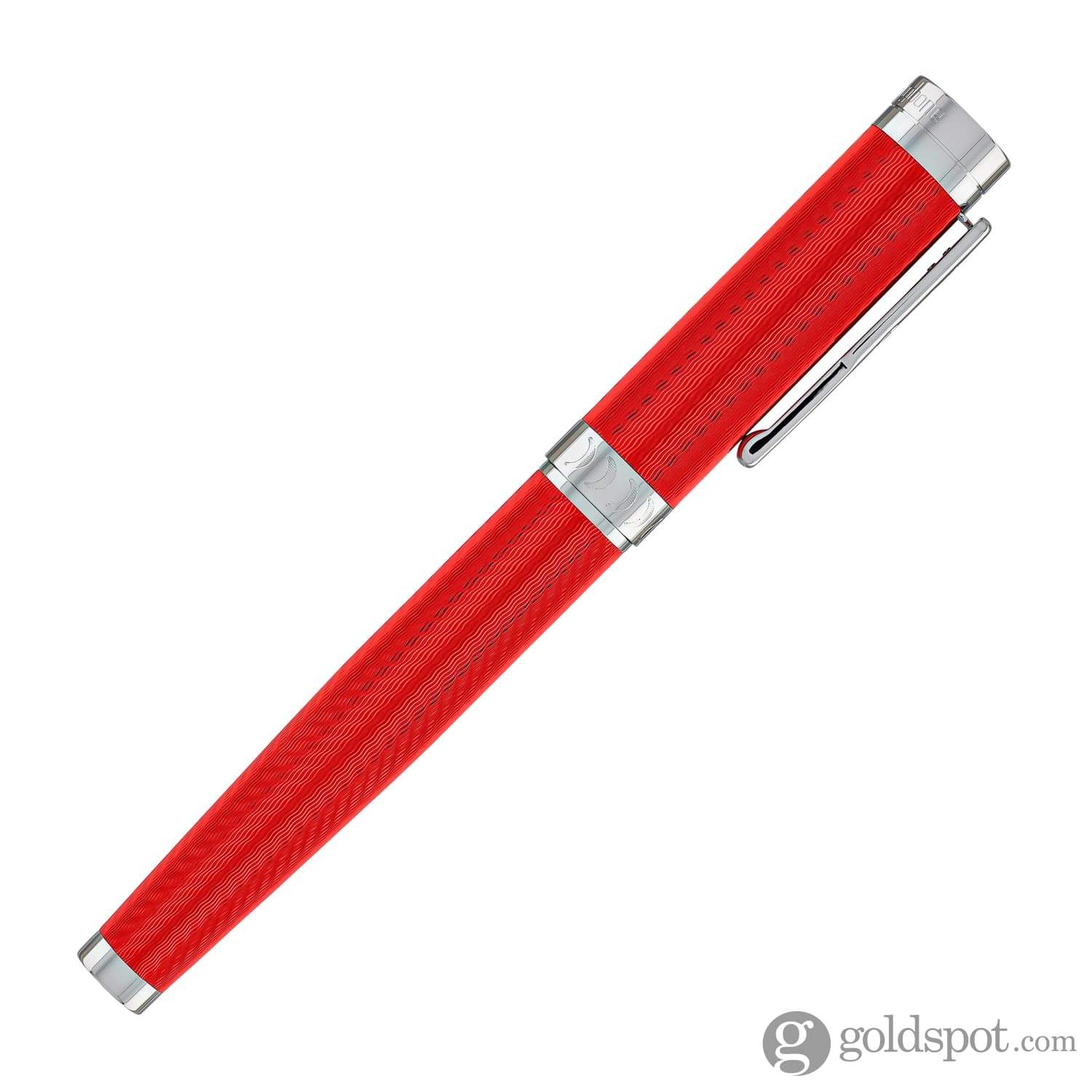 Conklin Herringbone Signature Fountain Pen in Red - Image 6