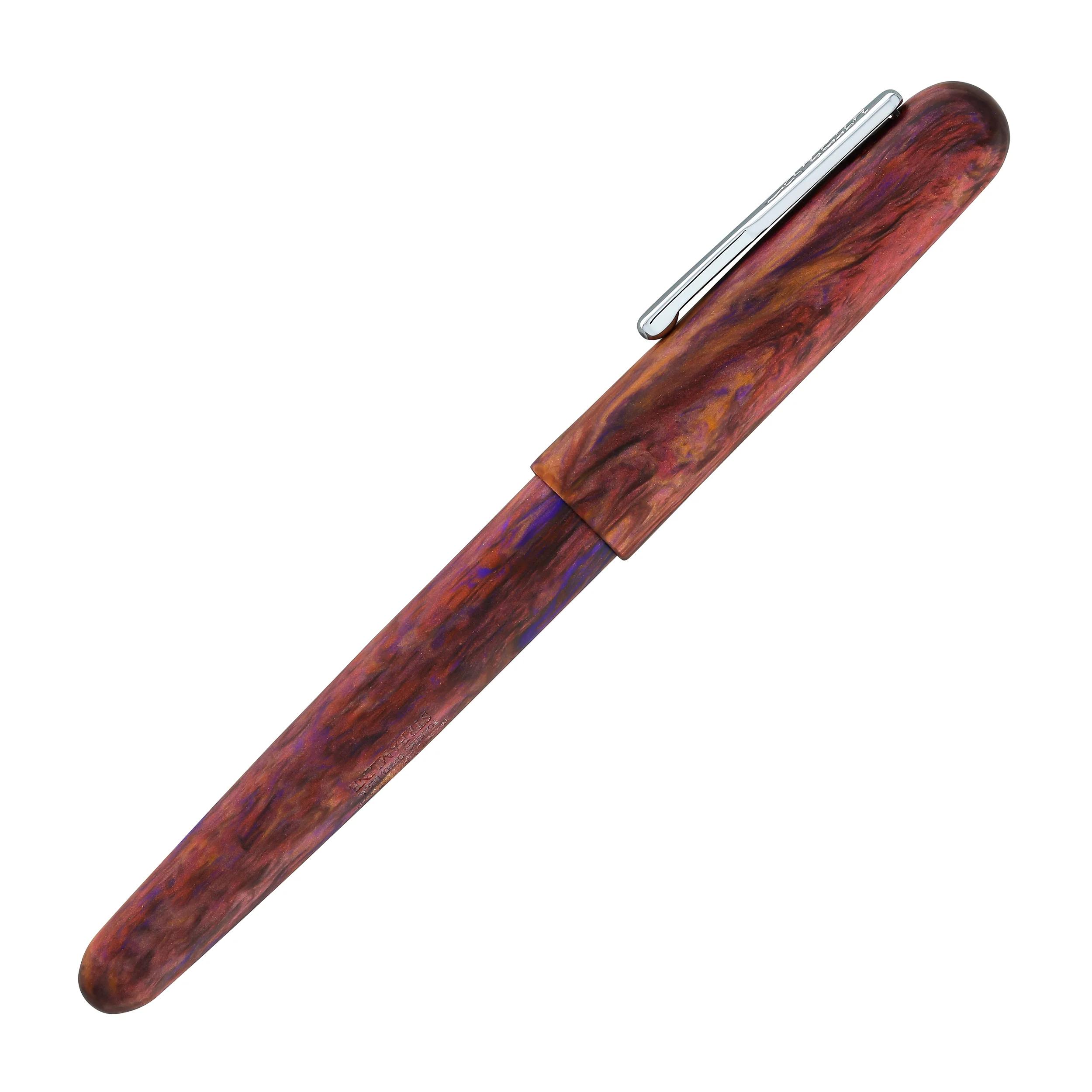 Conklin Streamline Rollerball Pen in Matte Sunset Medley with Chrome Trim - Limited Edition - Image 6