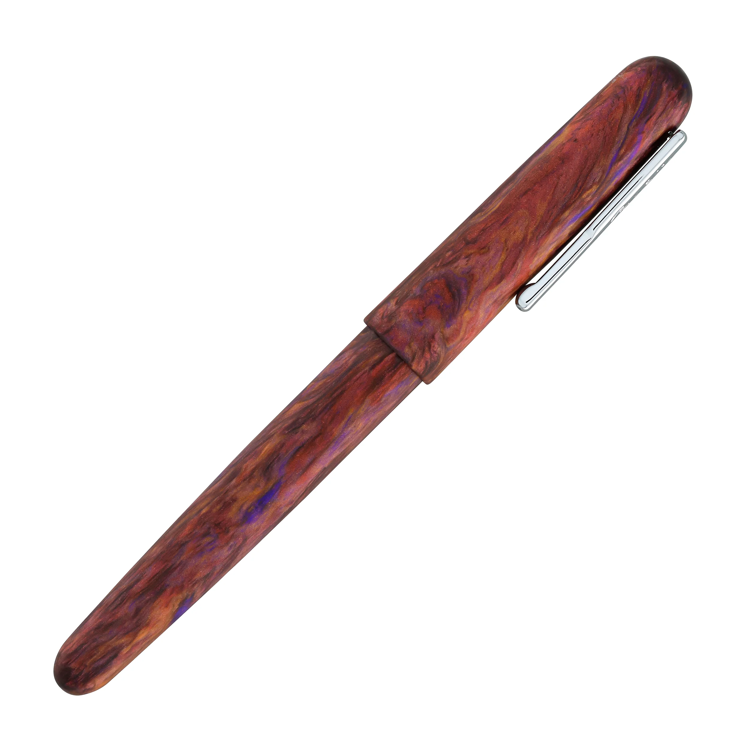 Conklin Streamline Rollerball Pen in Matte Sunset Medley with Chrome Trim - Limited Edition - Image 7