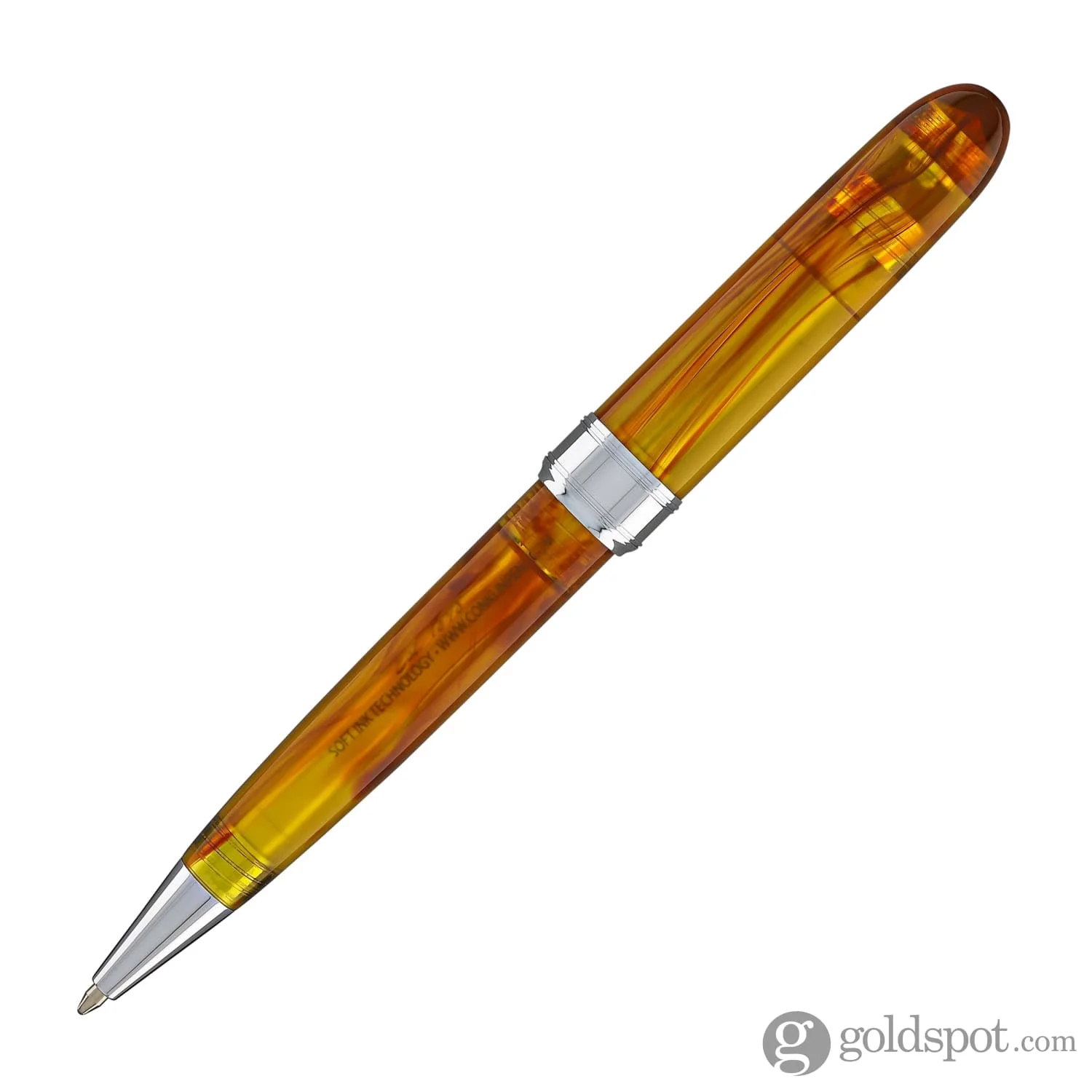 Conklin Symetrik Ballpoint Pen in Precious Amber - Image 4