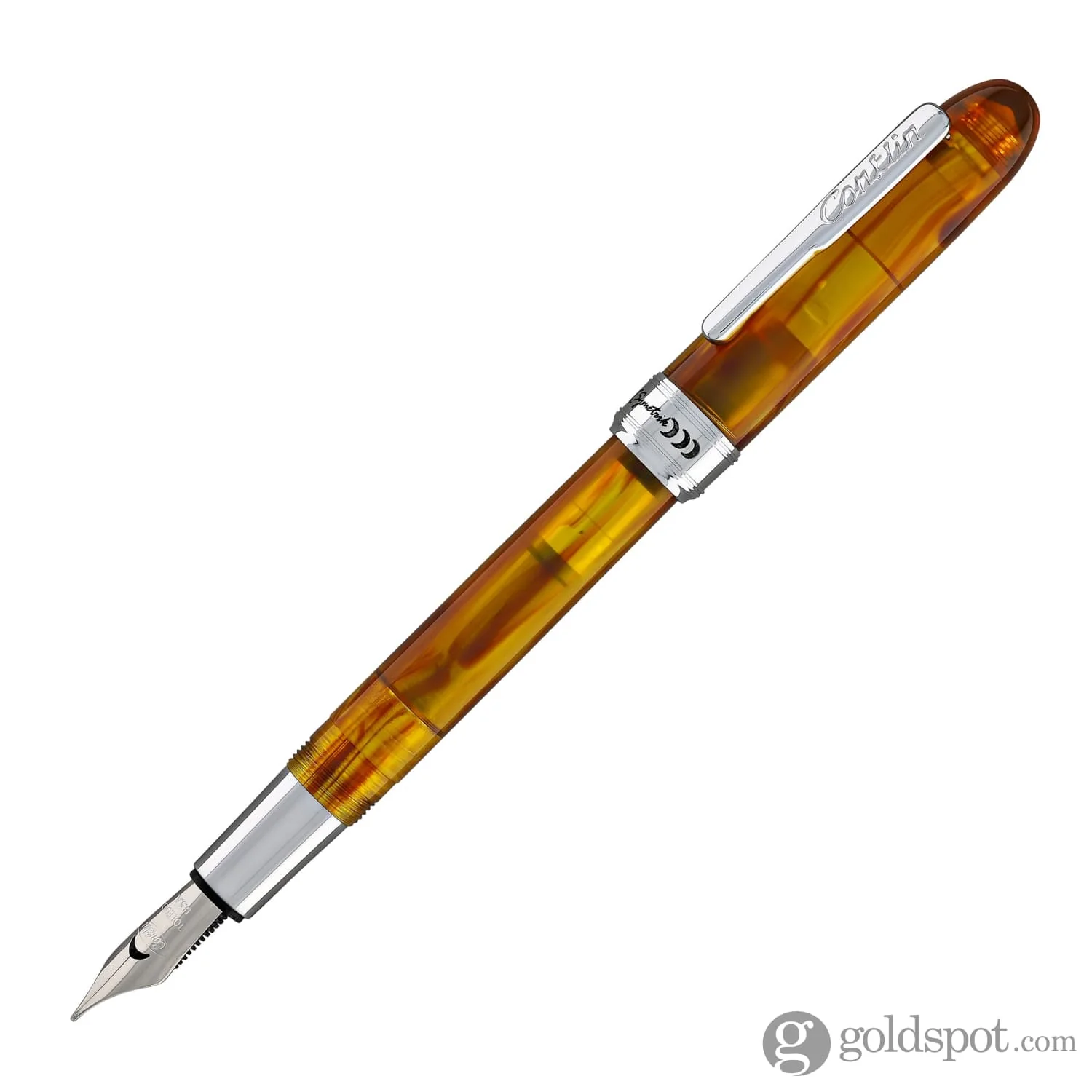 Conklin Symetrik Fountain Pen in Precious Amber - Image 2