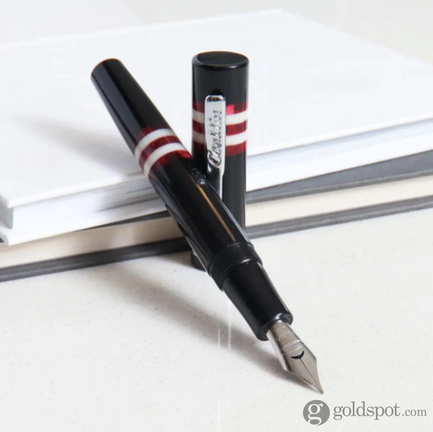 Conklin Toledo Fountain Pen in Burgundy - Image 11