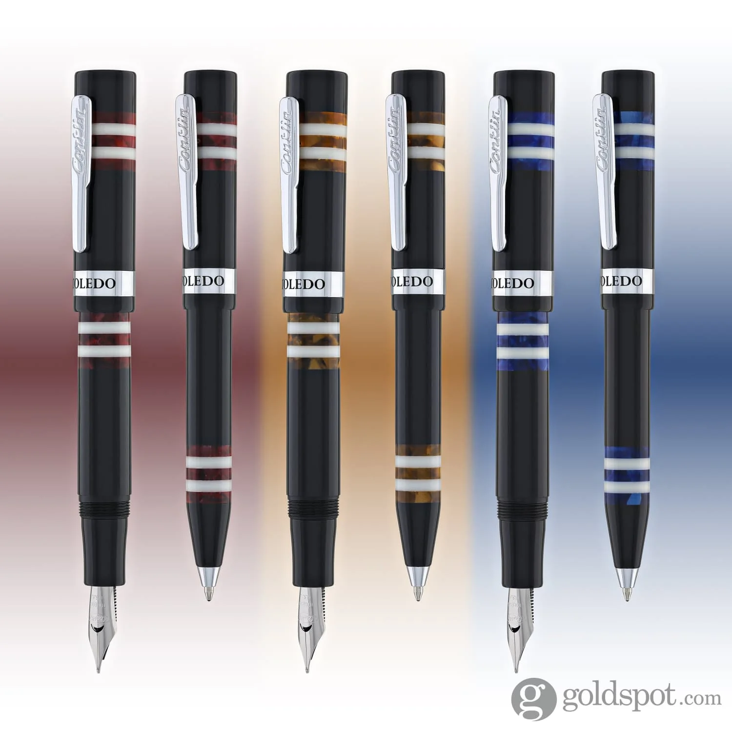 Conklin Toledo Fountain Pen Orange - Image 10