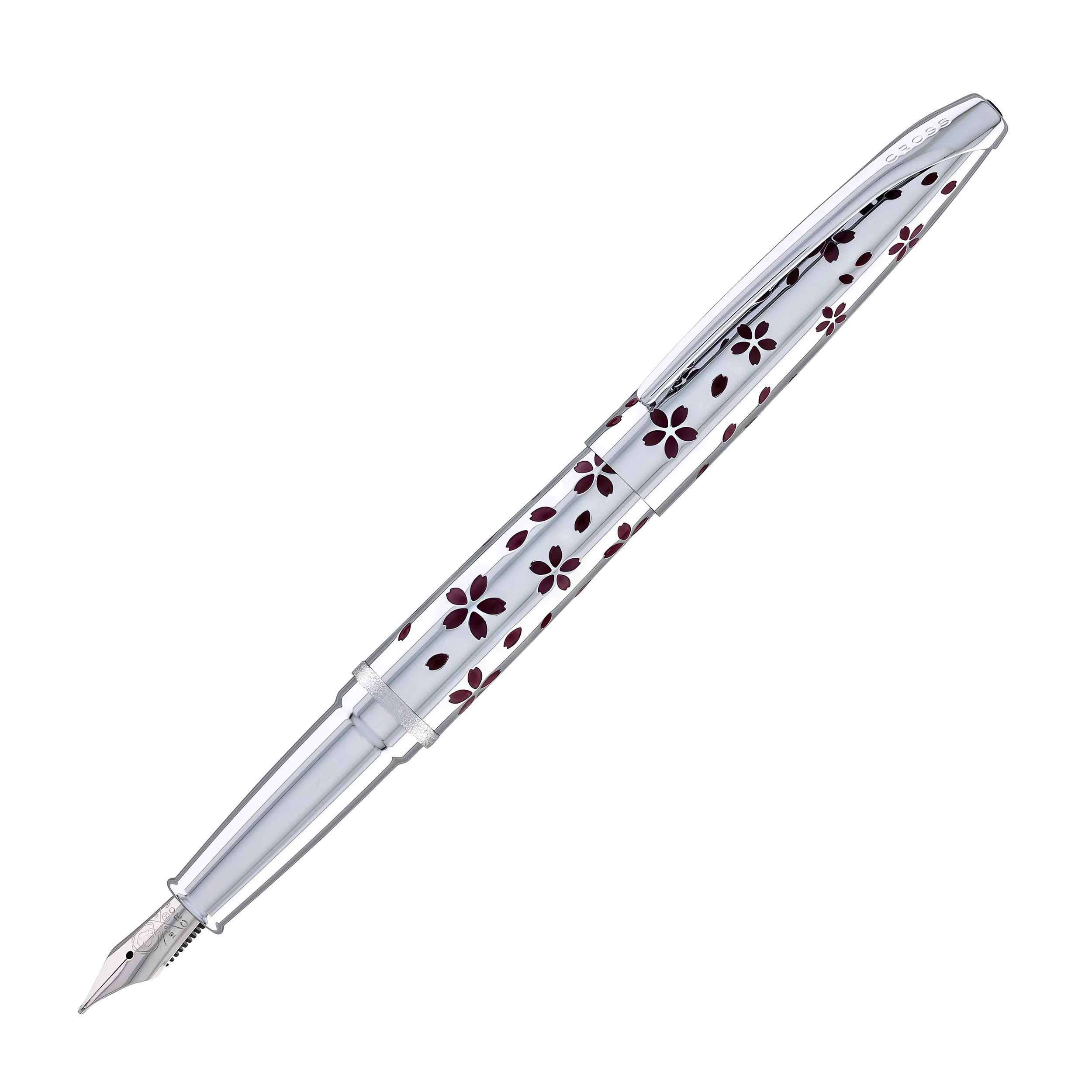 Cross ATX Sakura Fountain Pen in Cherry Blossom - Medium Point - Image 4