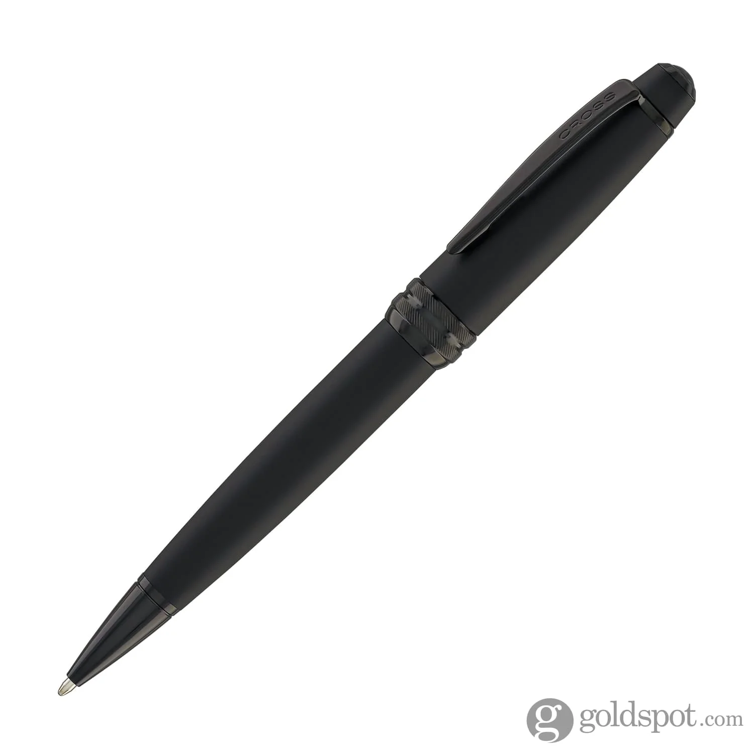 Cross Bailey Ballpoint Pen Matte Black Lacquer PVD - Image 2
