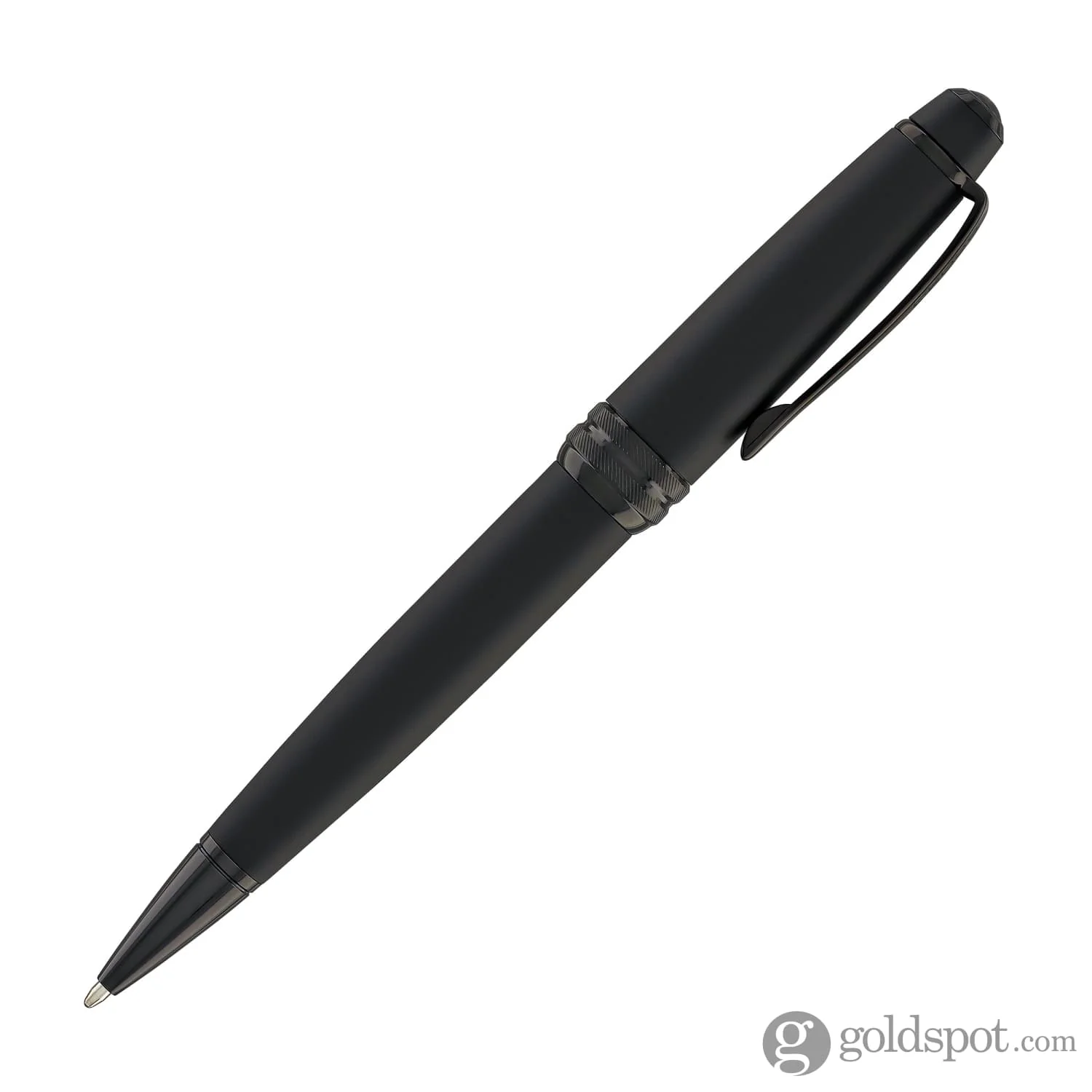 Cross Bailey Ballpoint Pen Matte Black Lacquer PVD - Image 4