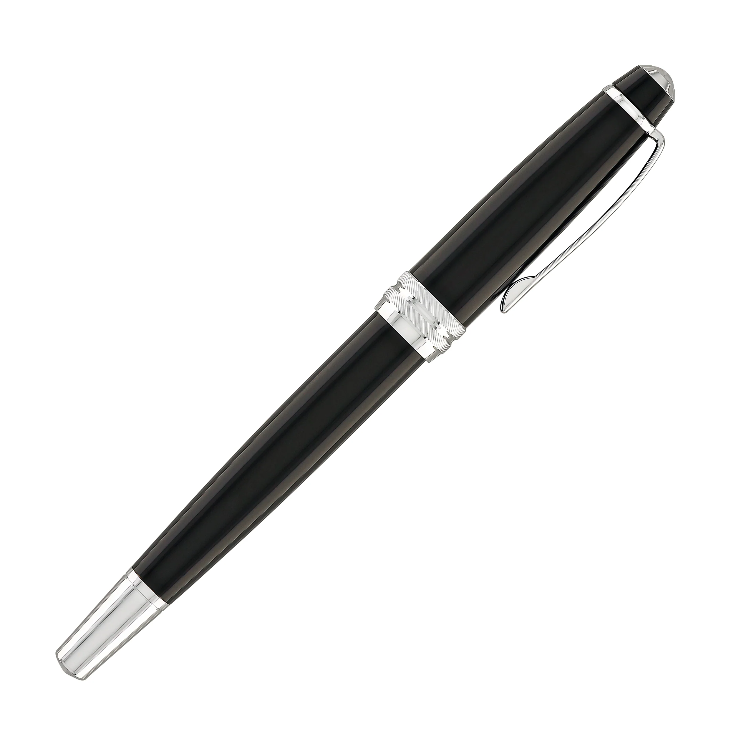 Cross Bailey Fountain Pen in Black Lacquer - Medium Point - Image 6