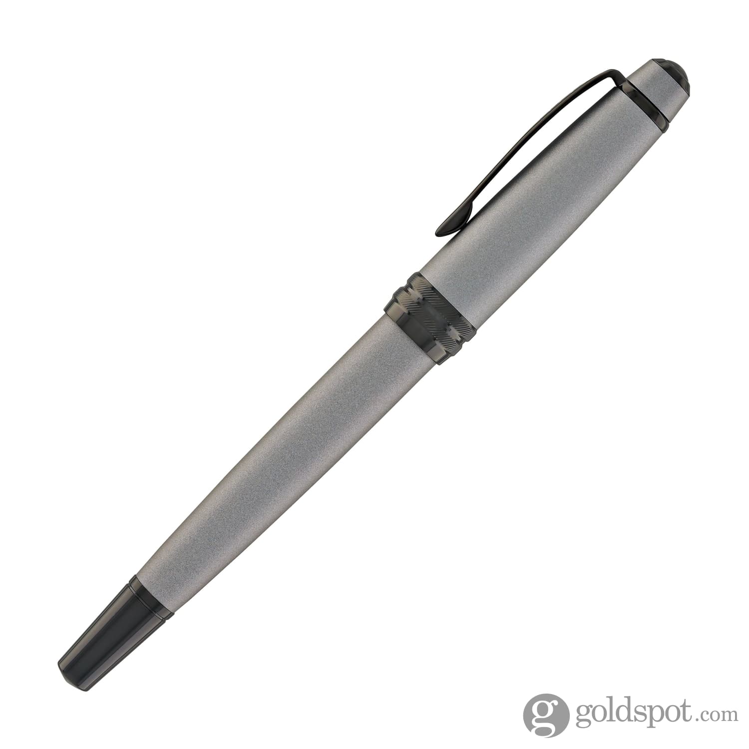 Cross Bailey Fountain Pen in Matte Gray Lacquer PVD - Image 5