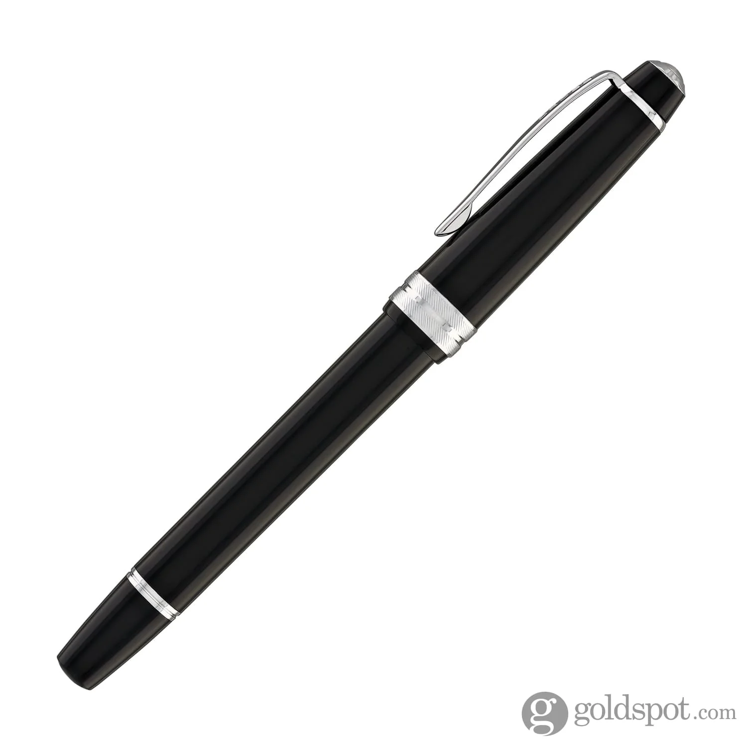 Cross Bailey Light Rollerball Pen in Glossy Black Resin with Chrome trim - Image 5