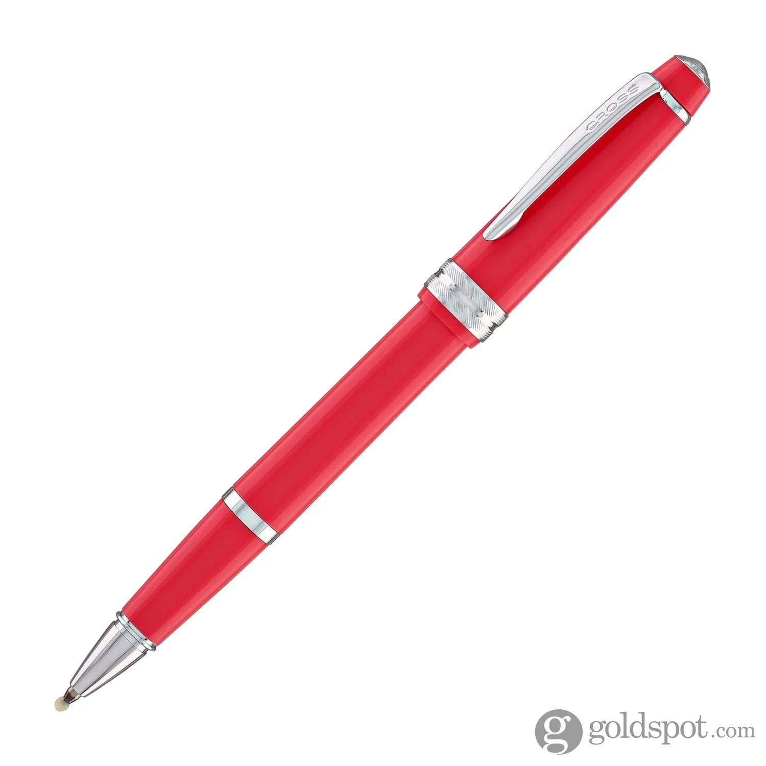 Cross Bailey Light Rollerball Pen in Polished Coral Resin - Image 3