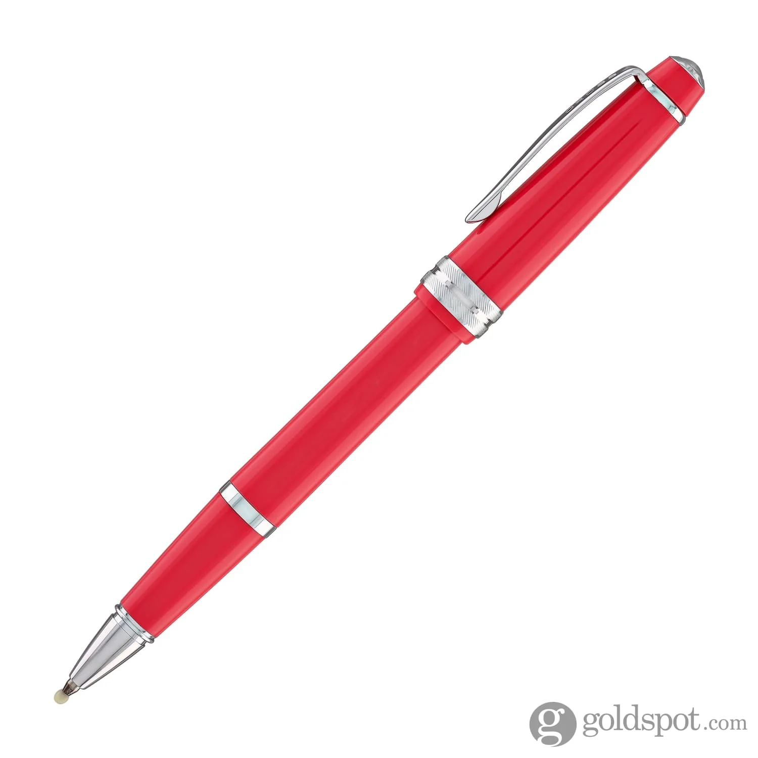 Cross Bailey Light Rollerball Pen in Polished Coral Resin - Image 4