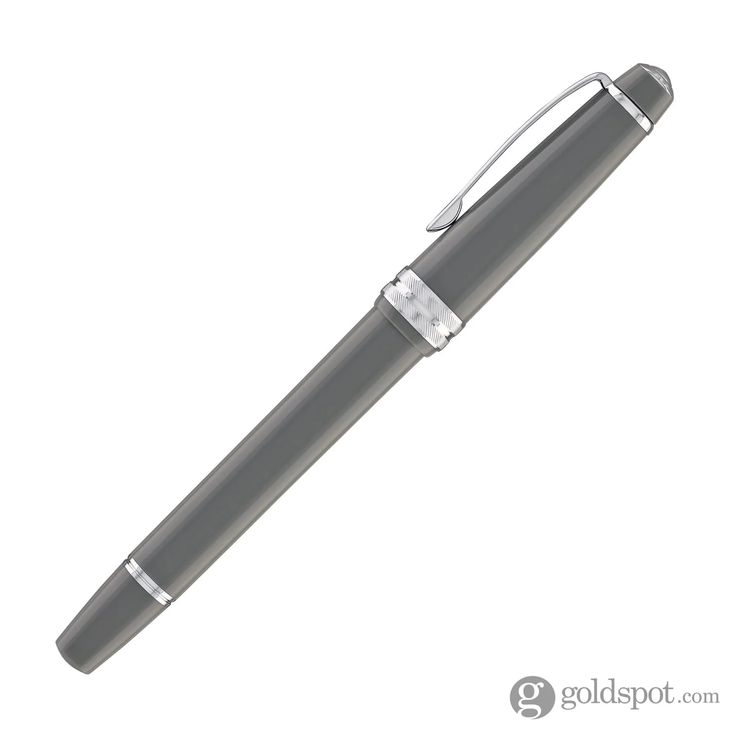 Cross Bailey Light Rollerball Pen in Polished Gray Resin - Image 5