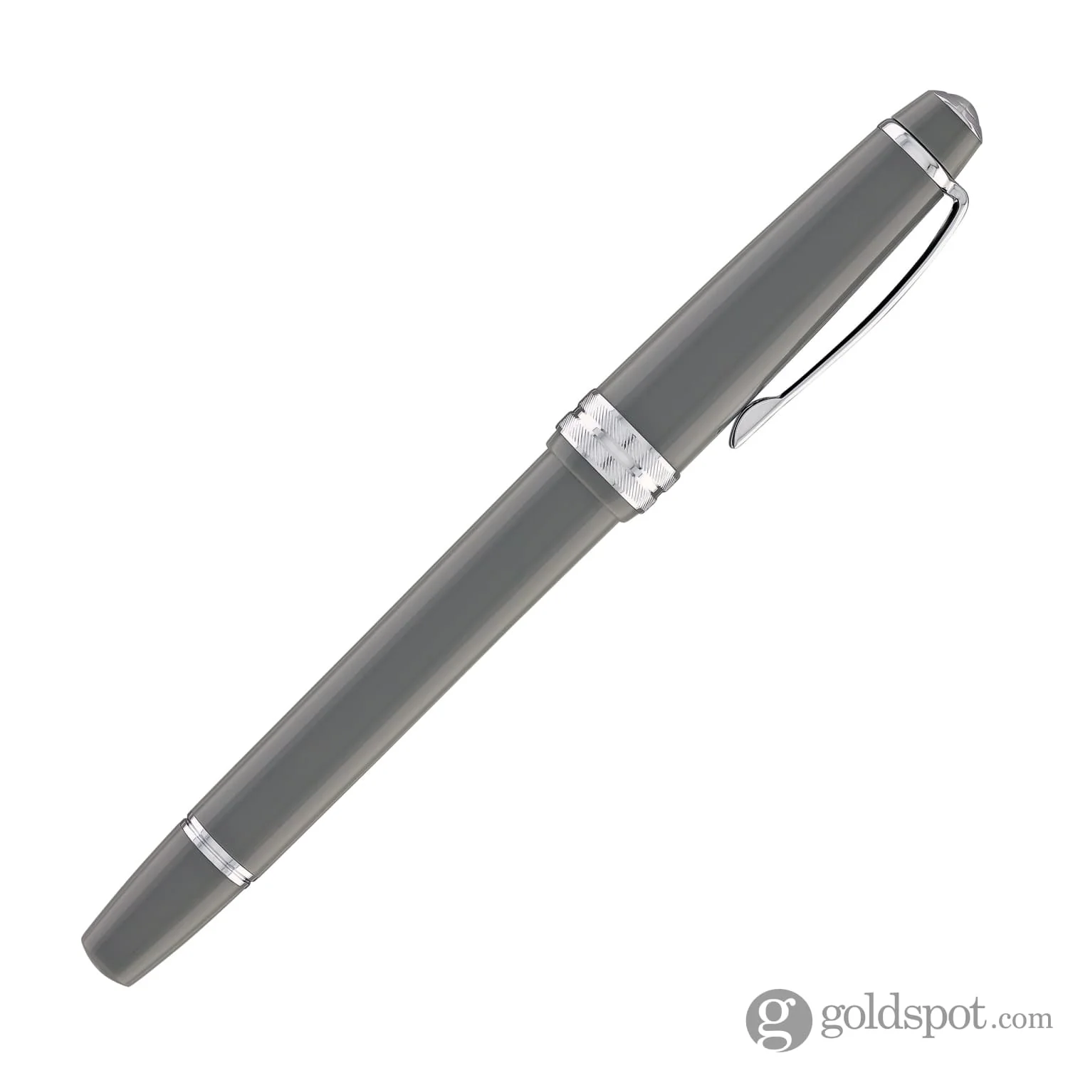 Cross Bailey Light Rollerball Pen in Polished Gray Resin - Image 6