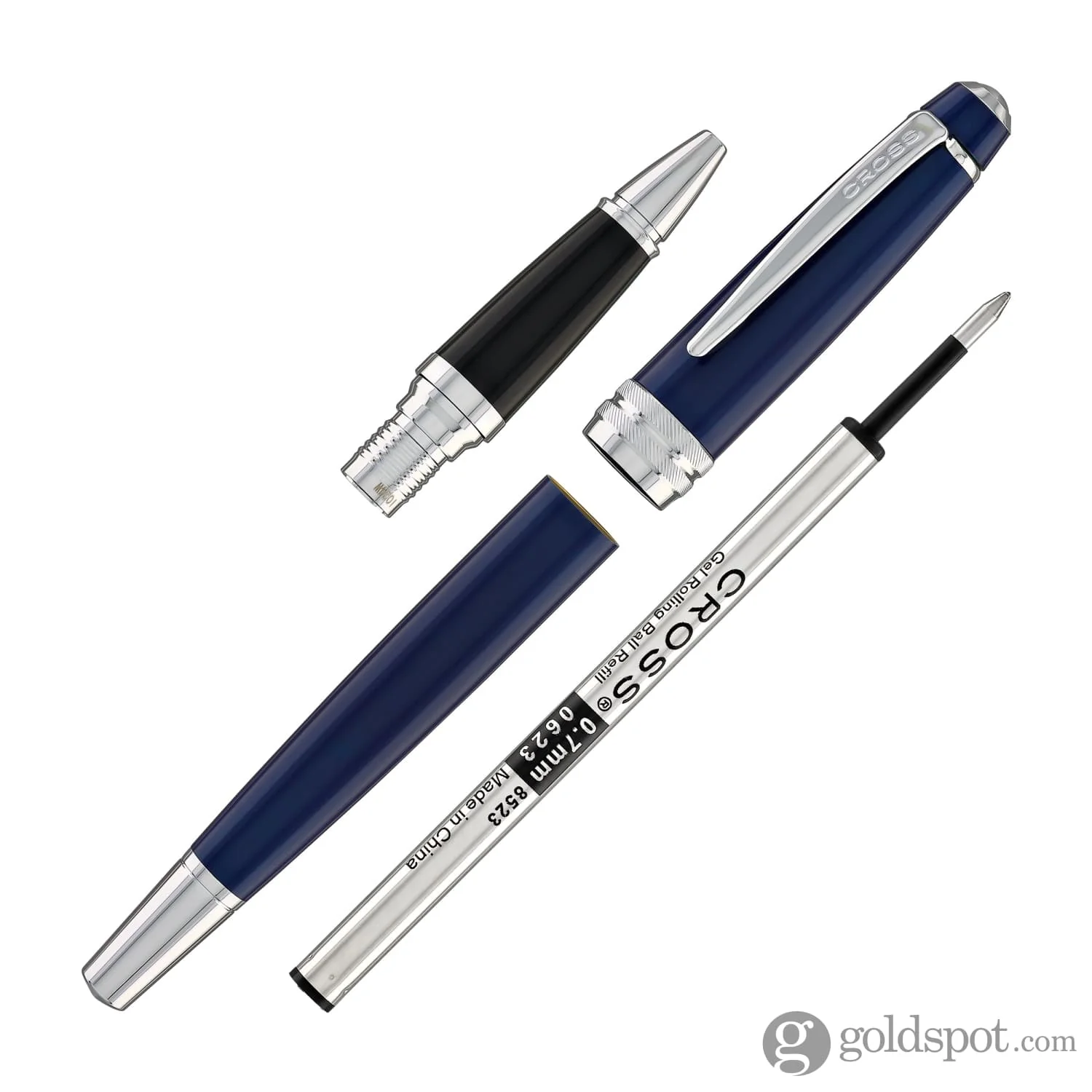 Cross Bailey Rollerball Pen in Blue Lacquer - Image 7