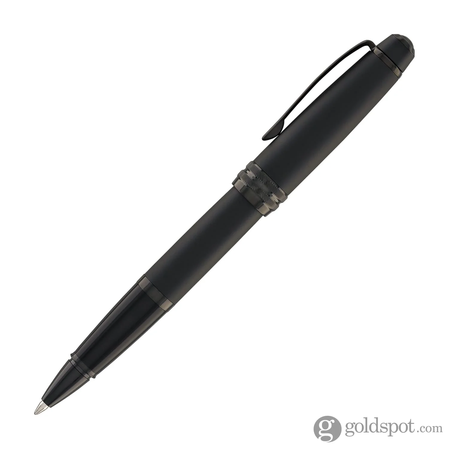 Cross Bailey Rollerball Pen Matte Black Lacquer PVD - Image 4