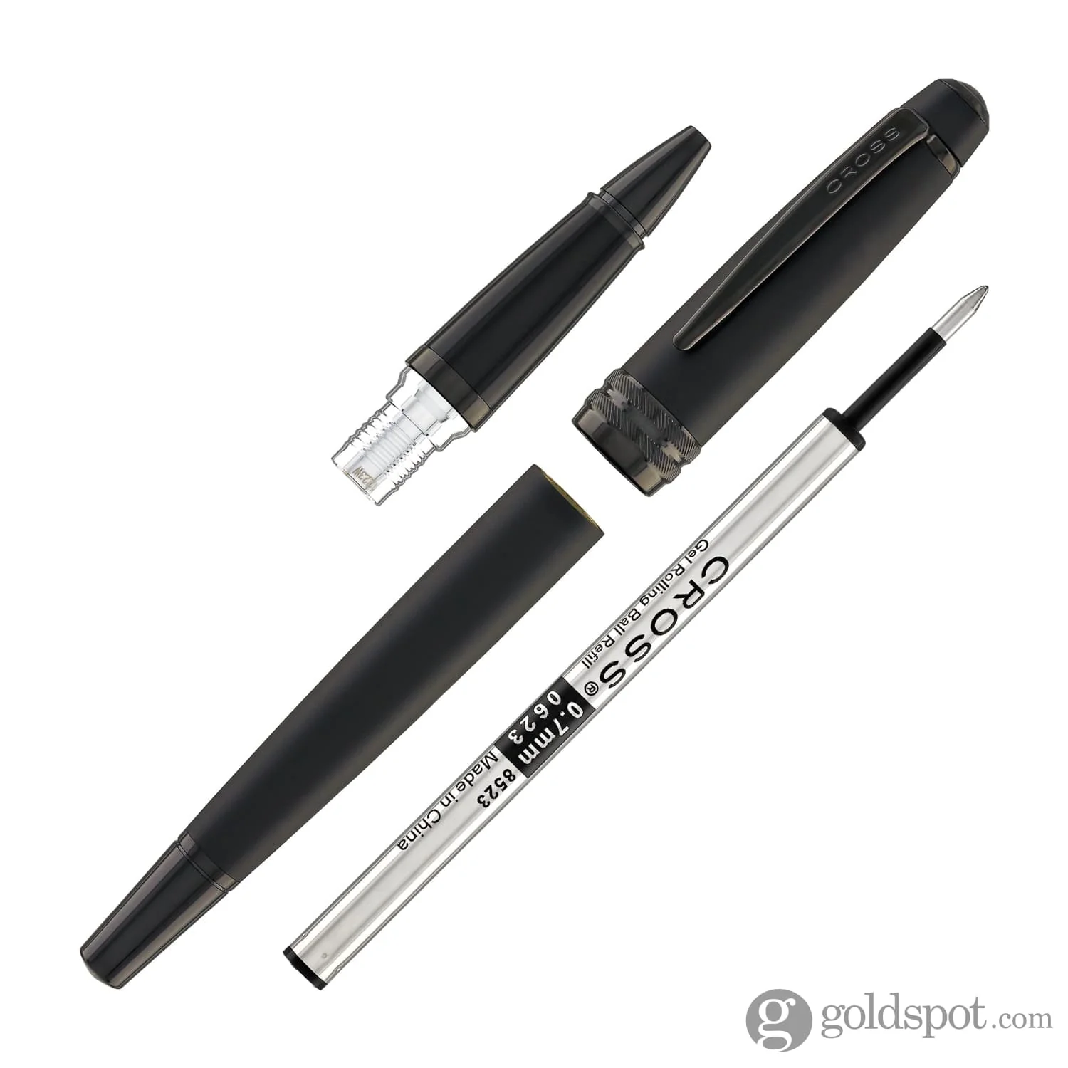 Cross Bailey Rollerball Pen Matte Black Lacquer PVD - Image 7