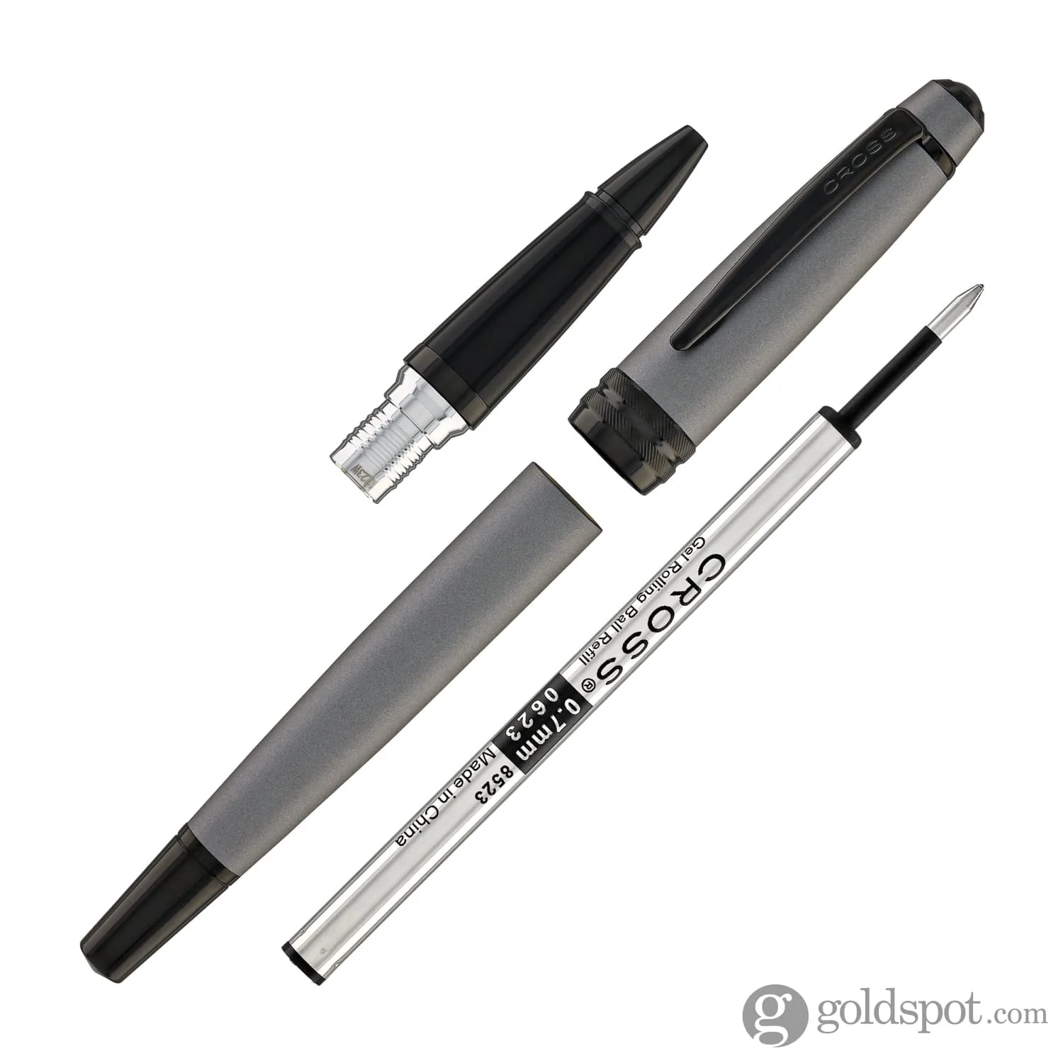 Cross Bailey Rollerball Pen Matte Gray Lacquer PVD - Image 7