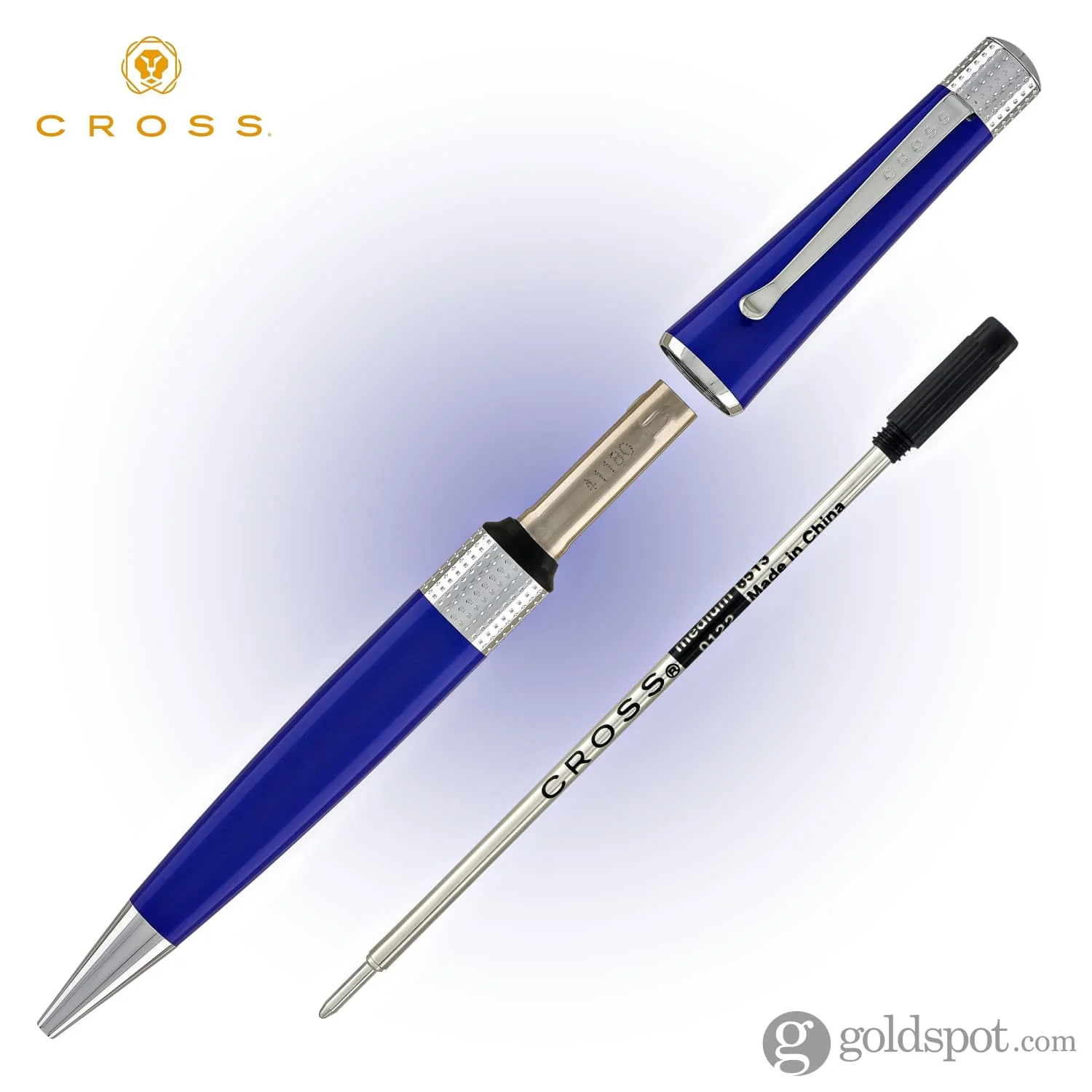 Cross Beverly Ballpoint Pen in Dark Blue - Image 6