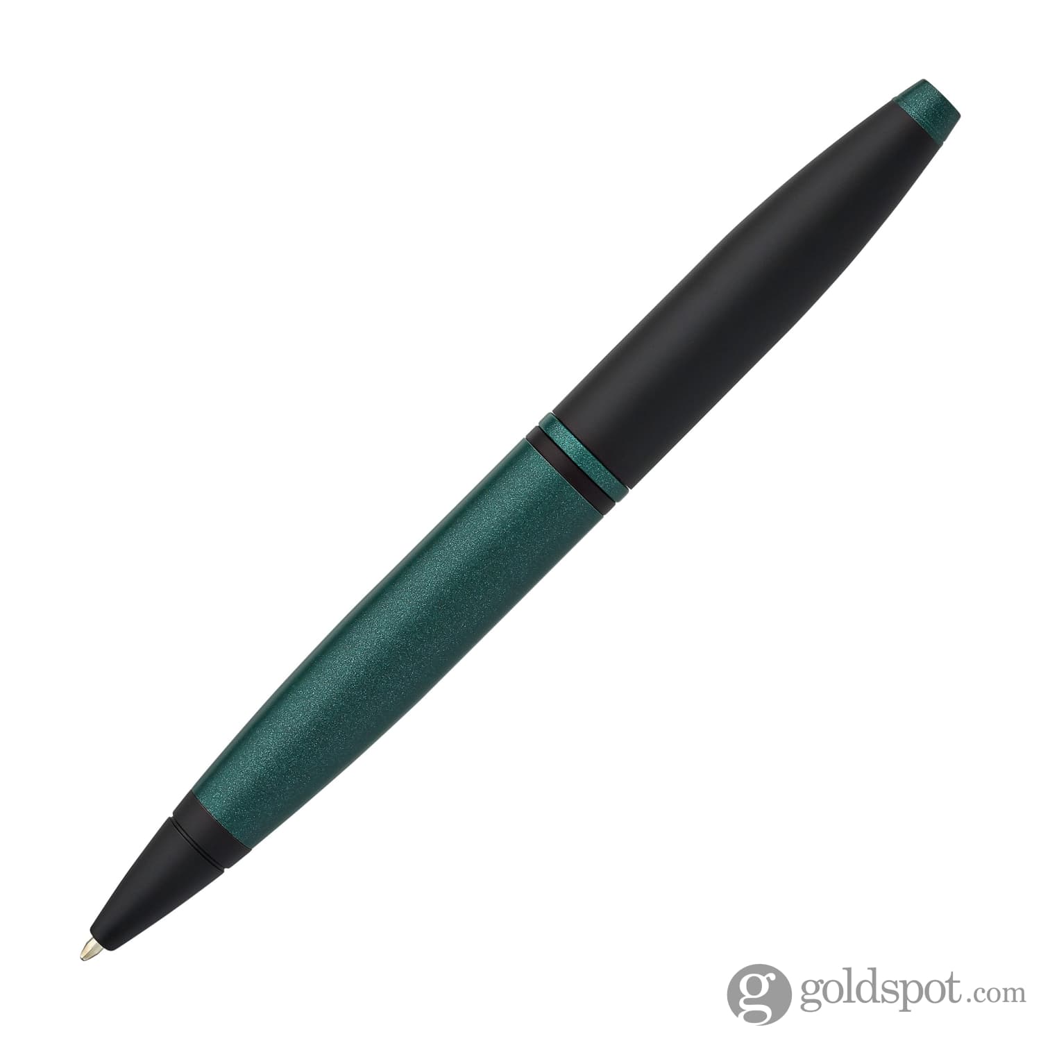 Cross Calais Ballpoint Pen in Matte Green Lacquer with Black Trim - Image 4