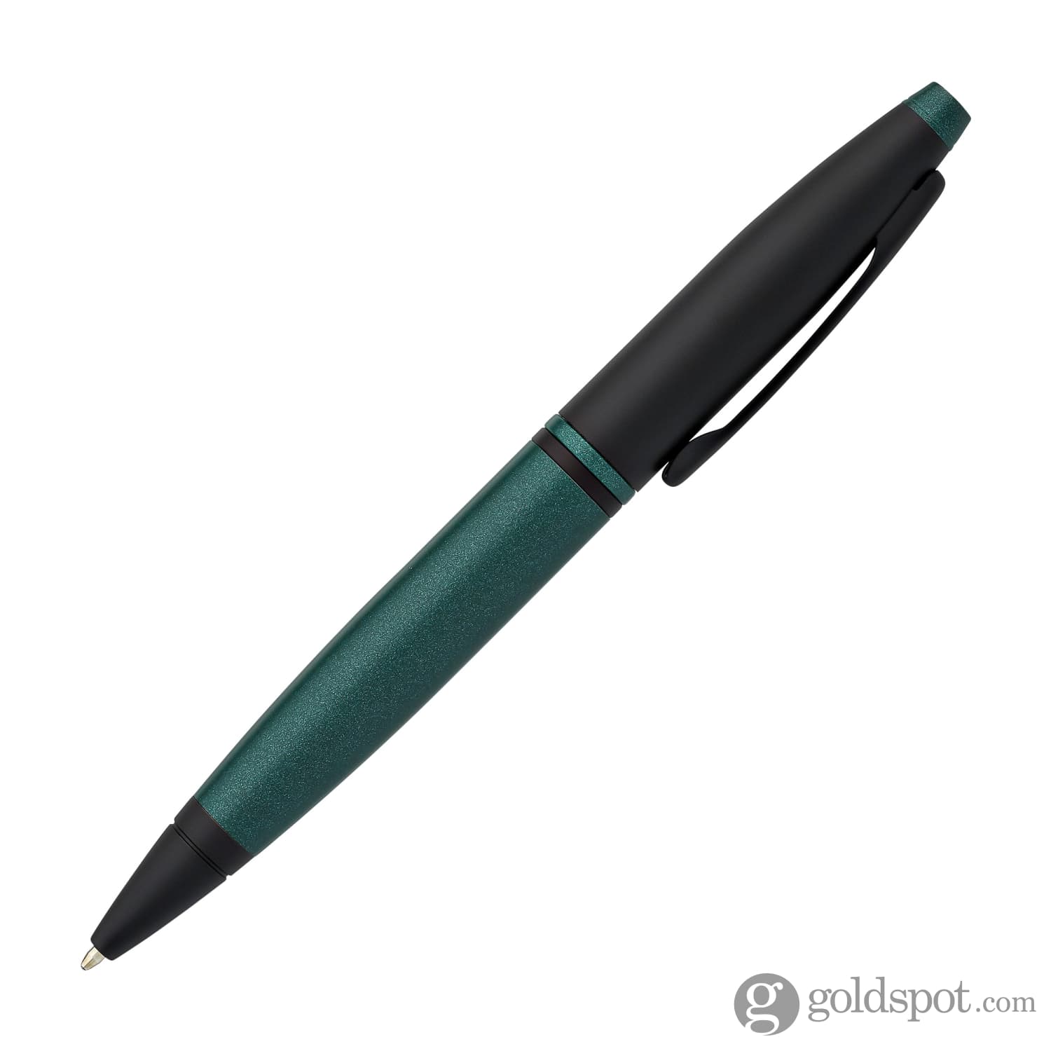 Cross Calais Ballpoint Pen in Matte Green Lacquer with Black Trim - Image 5