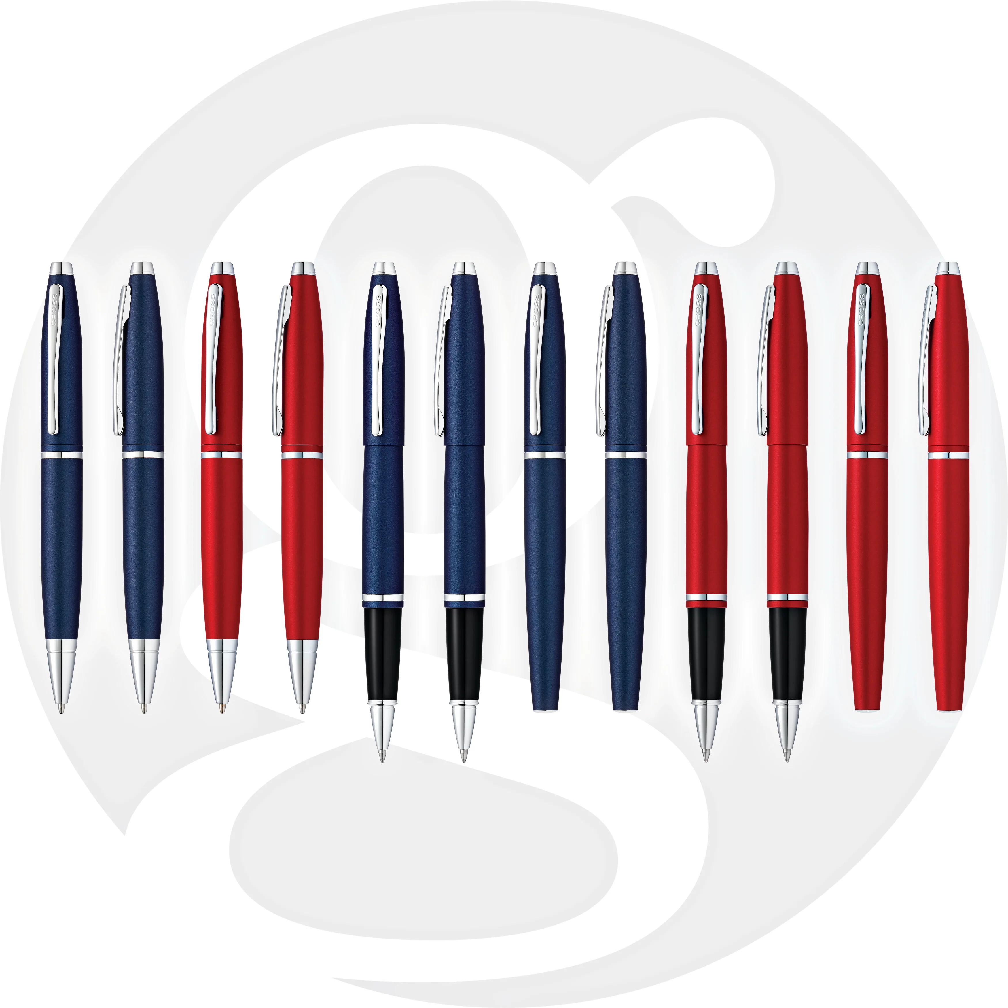 Cross Calais Ballpoint Pen in Matte Metallic Crimson - Image 7