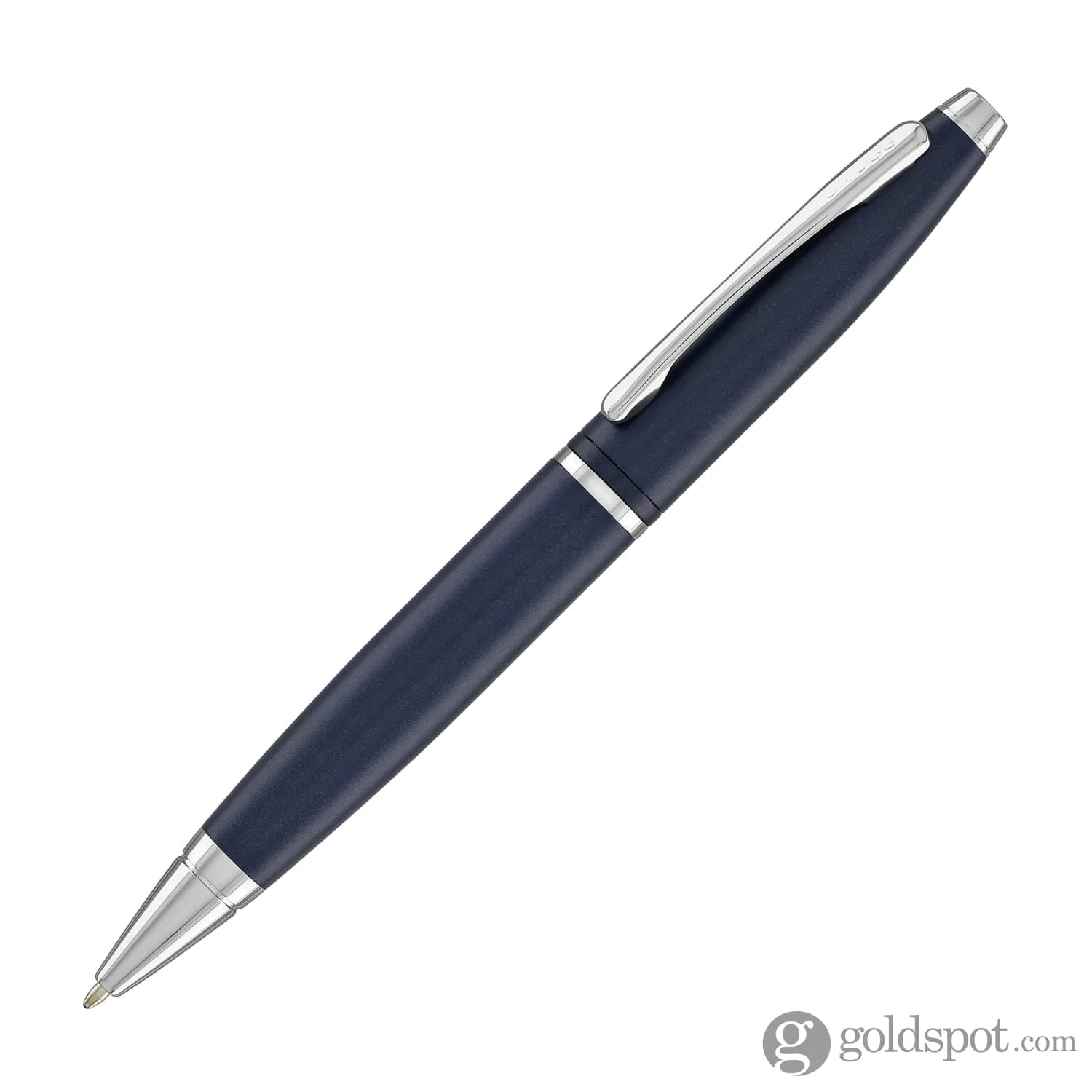 Cross Calais Ballpoint Pen in Matte Metallic Midnight Blue - Image 2