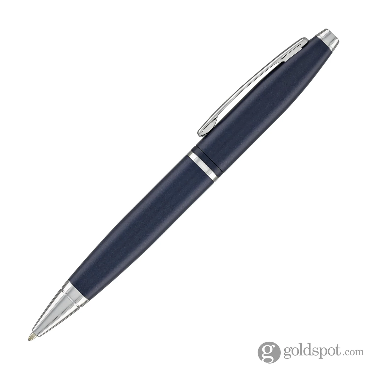 Cross Calais Ballpoint Pen in Matte Metallic Midnight Blue - Image 3
