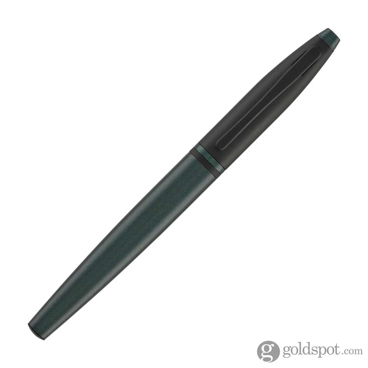 Cross Calais Fountain Pen in Matte Green + Matte Grey Combo - Fine Point - Image 4