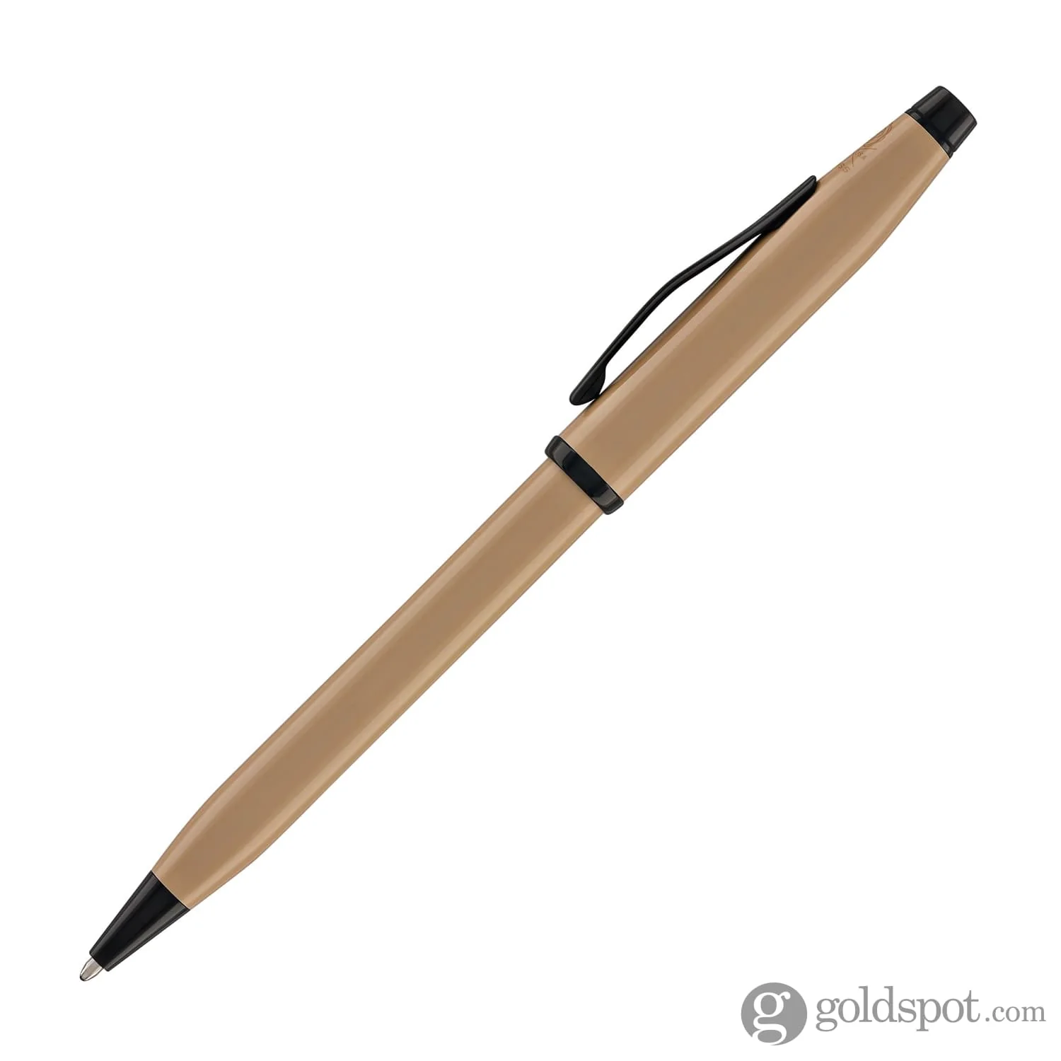 Cross Century II Ballpoint Pen in Earthy Beige Lacquer with Black PVD Trim - Image 3