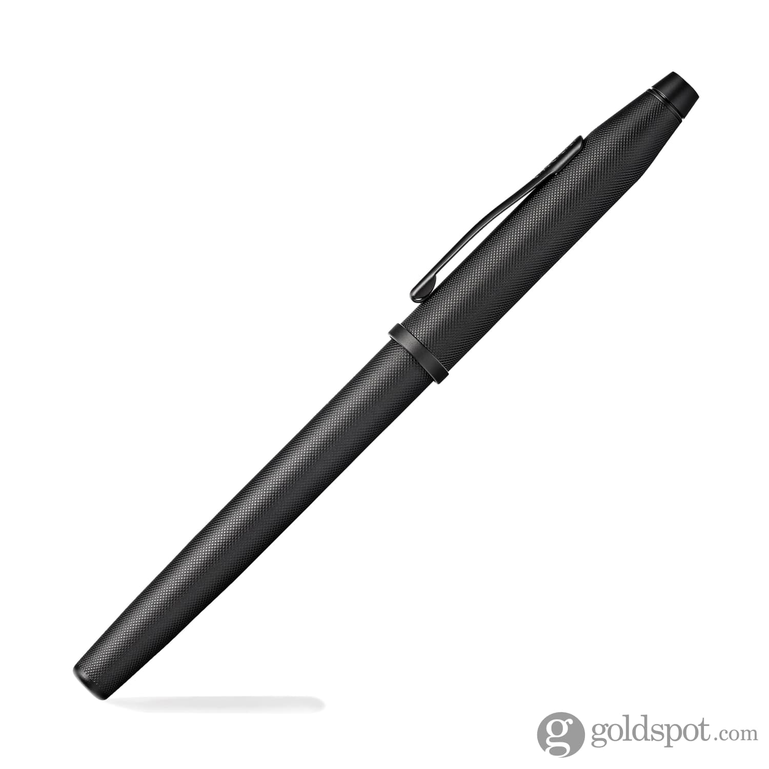 Cross Century II Fountain Pen in Black Micro Knurl with Black Trim - Image 4