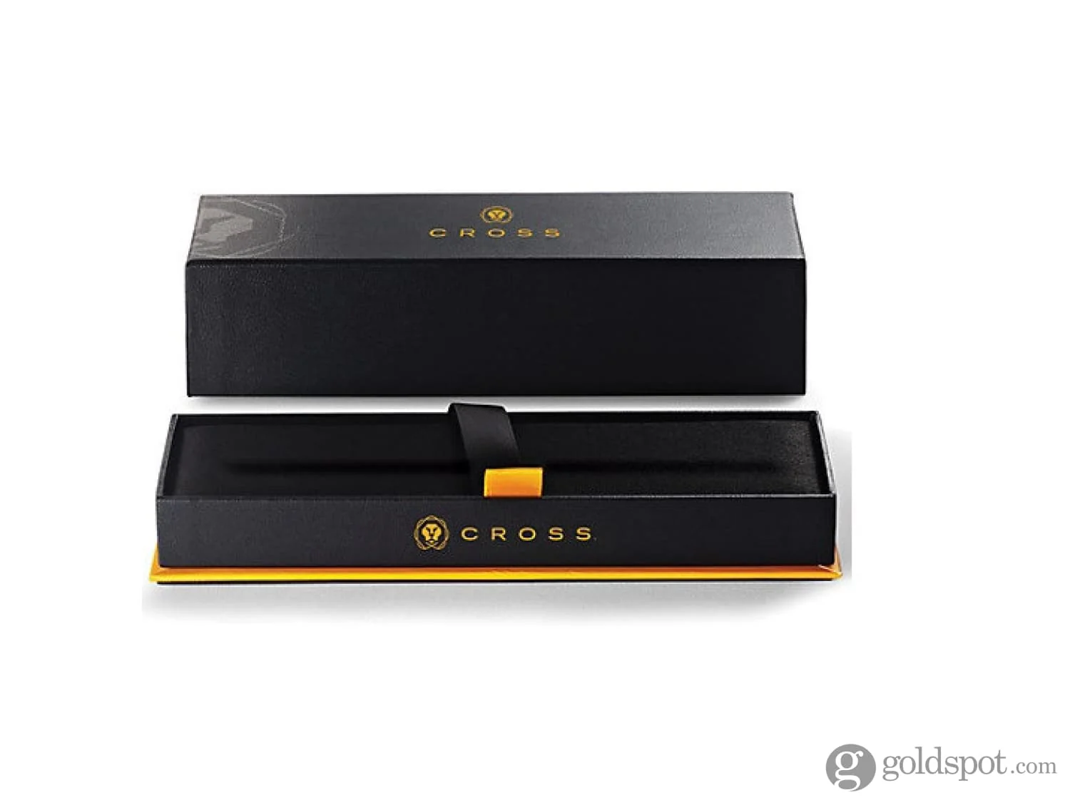 Cross Century II Ballpoint Pen in Medalist Chrome with Gold Trim - Image 4