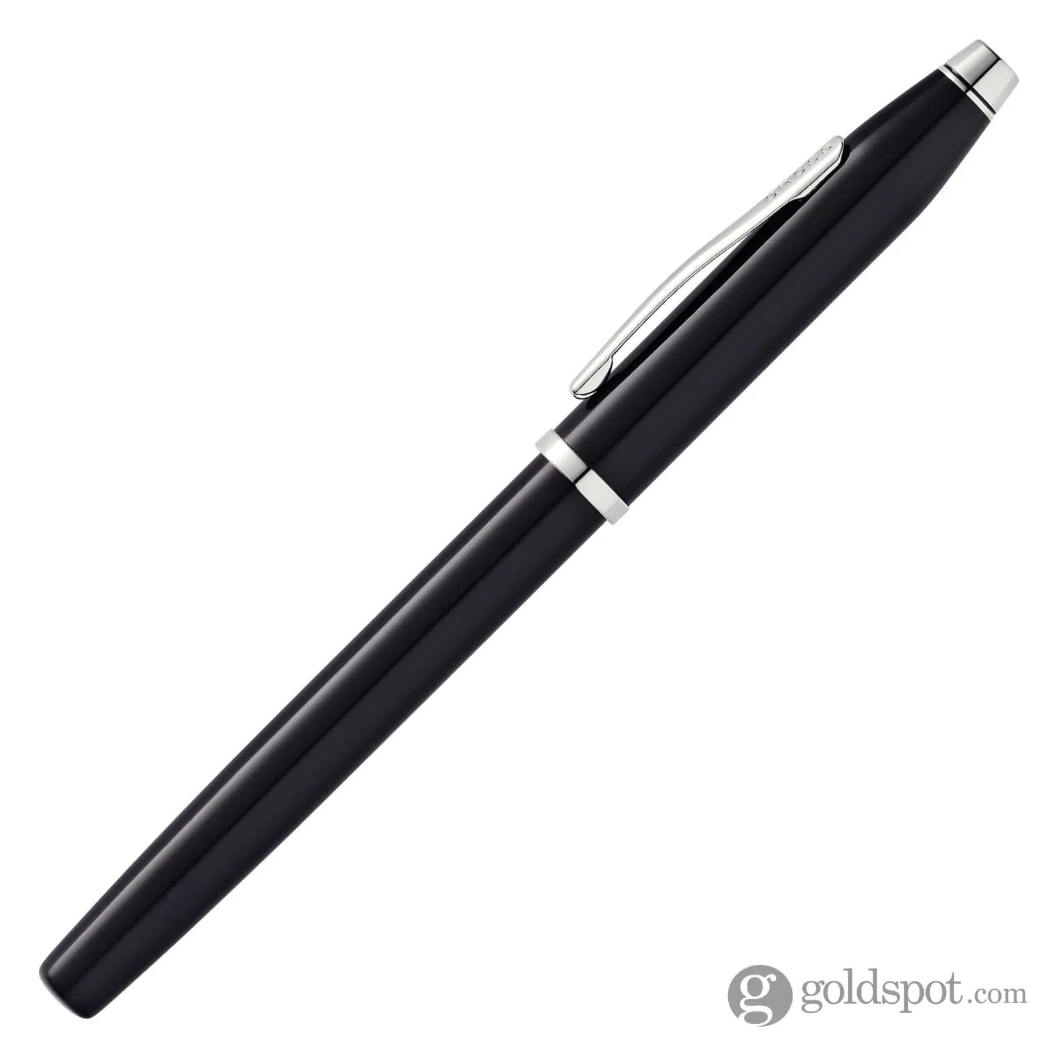 Cross Century II Selectip Rollerball Pen in Black Lacquer & Rhodium Plated Trim - Image 4