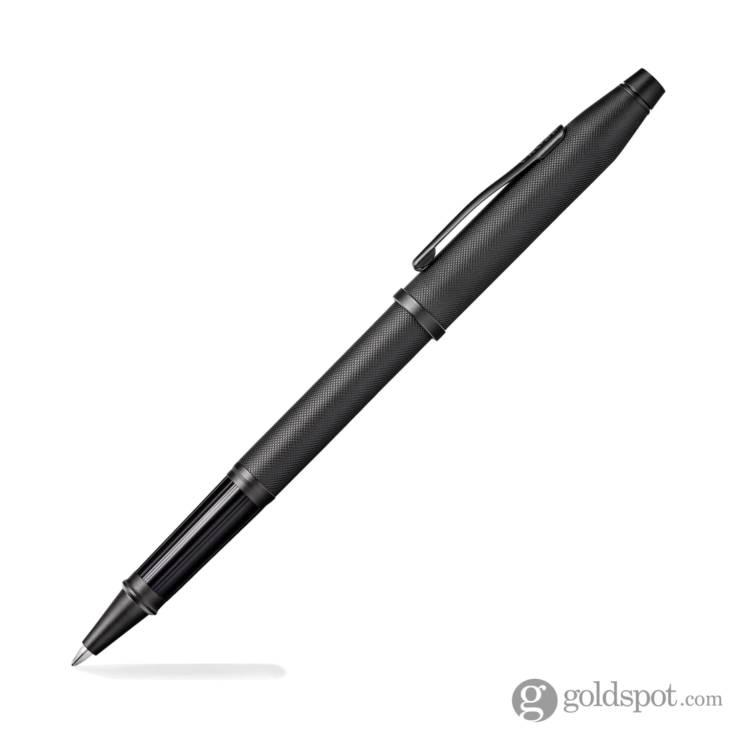 Cross Century II Selectip Rollerball Pen in Black Micro Knurl with Black Trim - Image 2