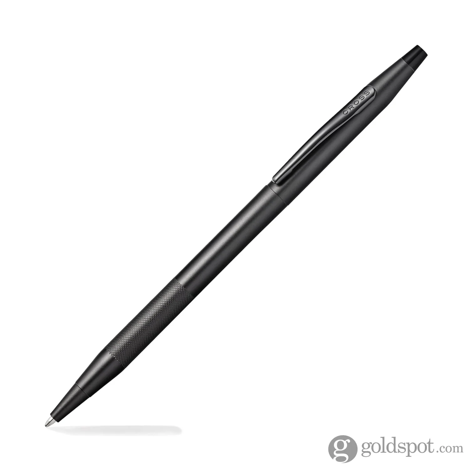 Cross Classic Century Ballpoint Pen & 0.7mm Mechanical Pencil Set in Black PVD with Micro Knurl Grip - Image 3