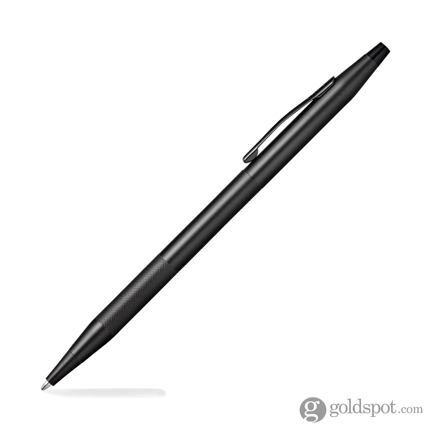 Cross Classic Century Ballpoint Pen & 0.7mm Mechanical Pencil Set in Black PVD with Micro Knurl Grip - Image 4
