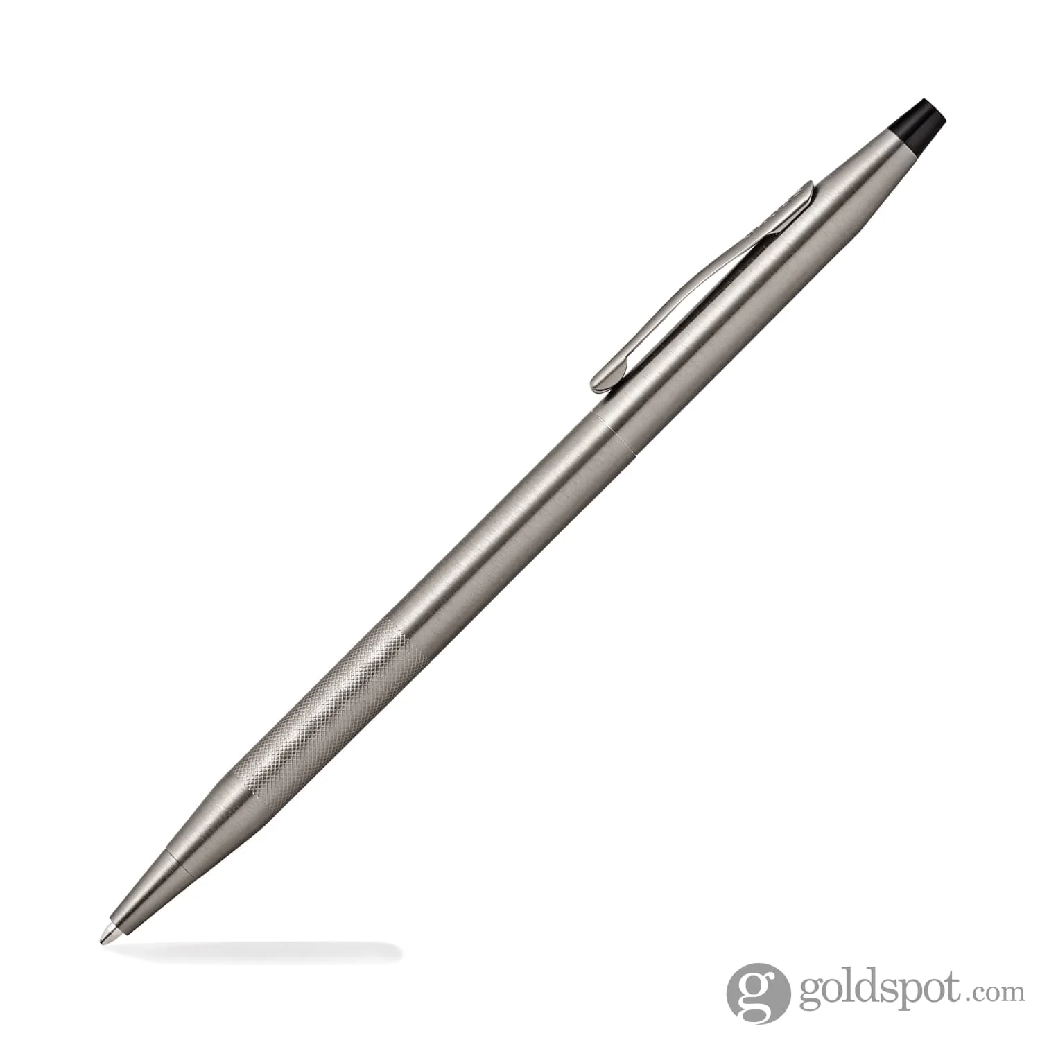 Cross Classic Century Ballpoint Pen & 0.7mm Mechanical Pencil Set in Titanium Gray with Micro Knurl Grip - Image 4