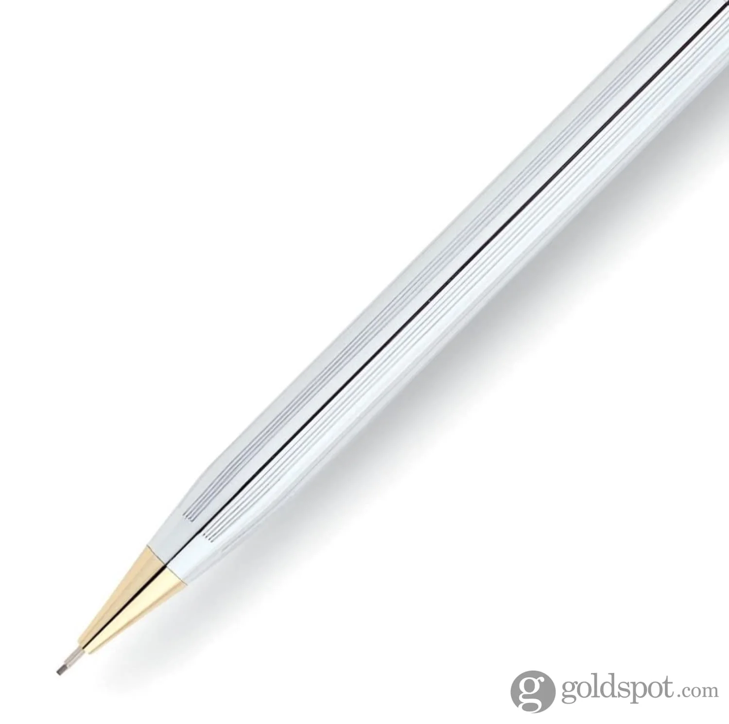 Cross Classic Century Medalist Mechanical Pencil in Chrome with Gold Trim - .7mm - Image 2