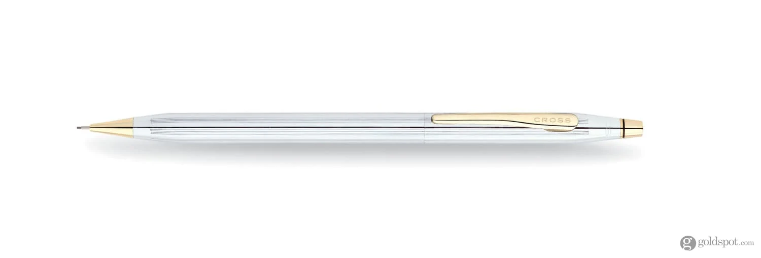 Cross Classic Century Medalist Mechanical Pencil in Chrome with Gold Trim - .7mm - Image 3