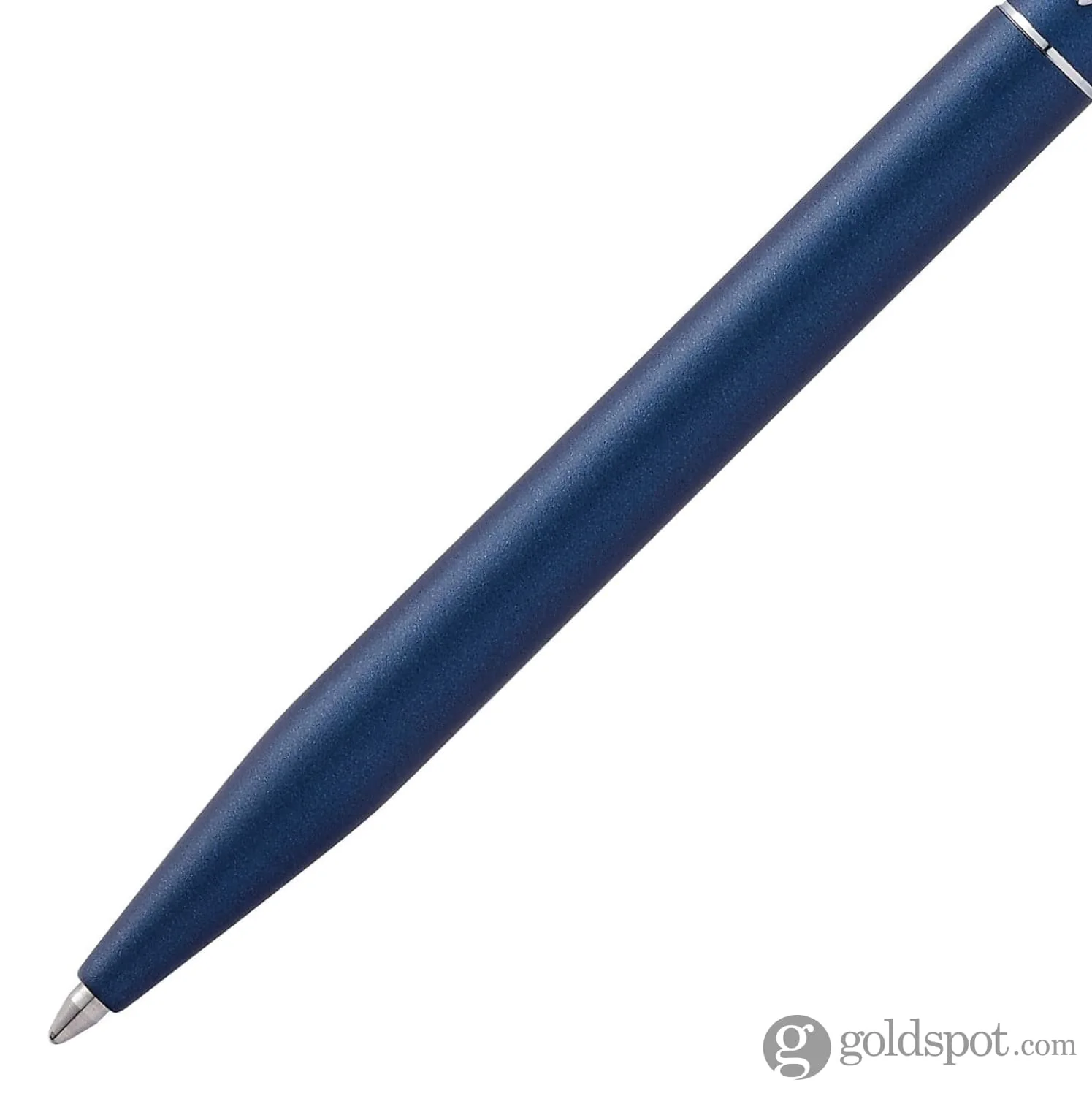 Cross Click Ballpoint Gel Pen in Midnight Blue with Midnight Blue Journal Set - Image 2