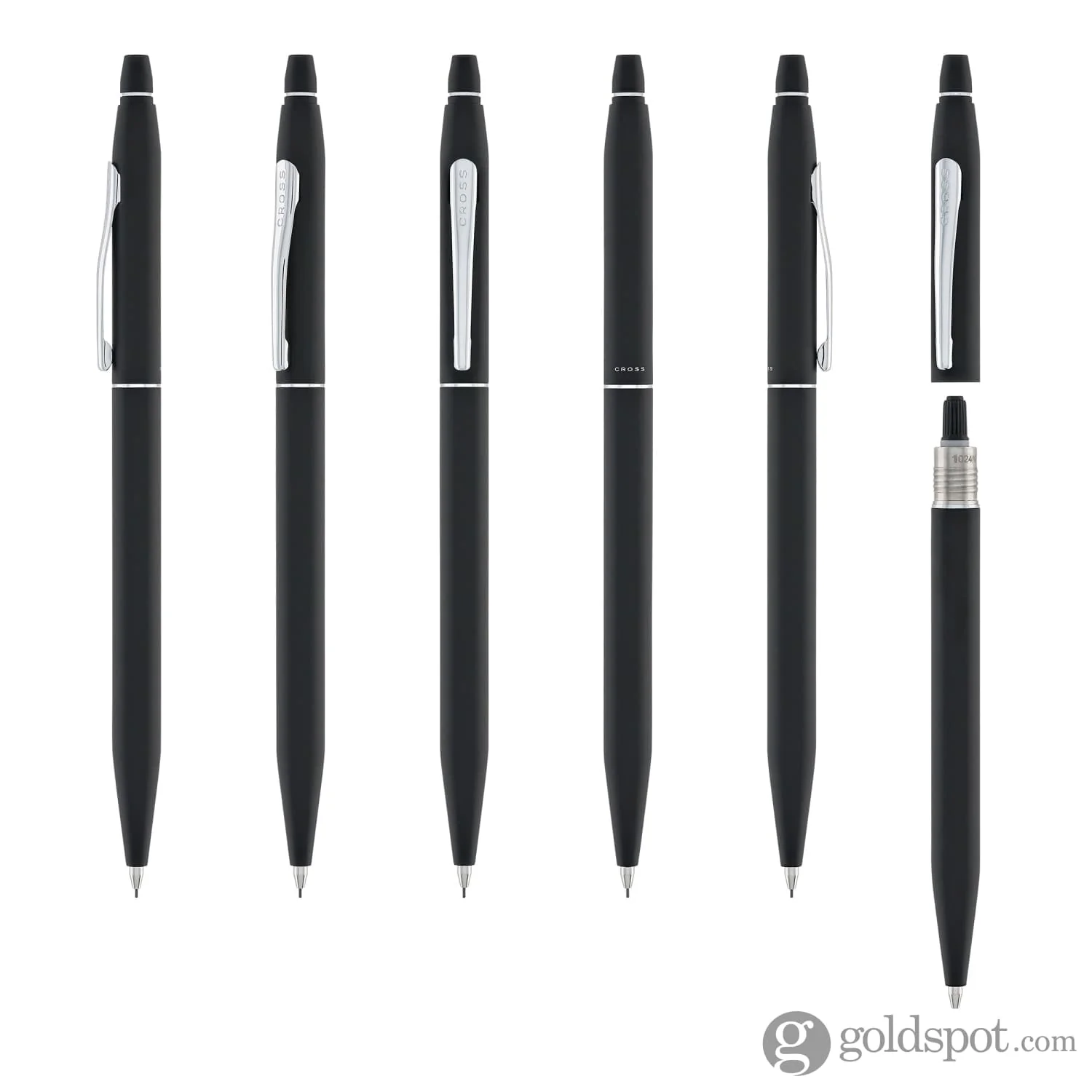 Cross Click Mechanical Pencil in Black - 0.5mm - Image 6