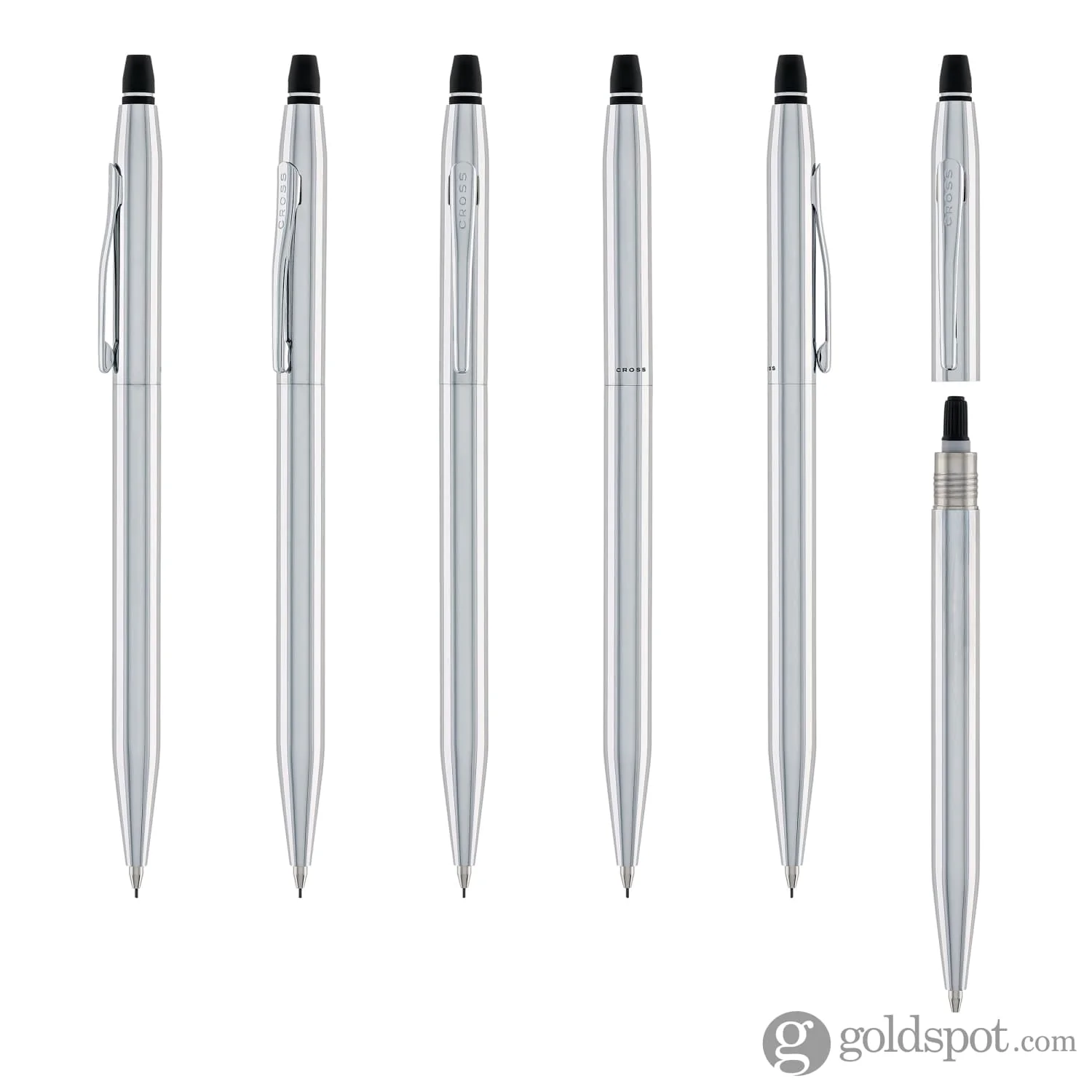 Cross Click Mechanical Pencil in Chrome - 0.5mm - Image 5