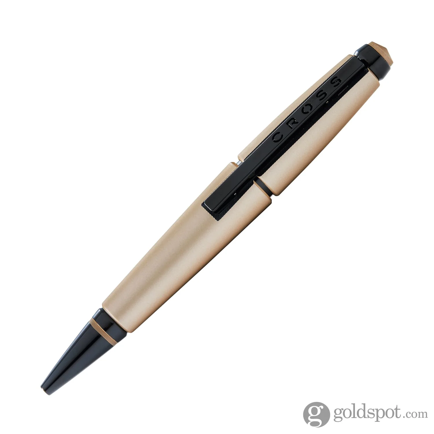 Cross Edge Capless Rollerball Pen in Matte Hazelnut with Black PVD Trim - Image 2