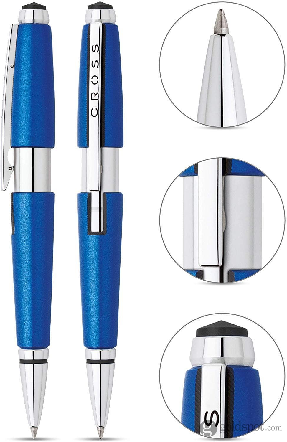 Cross Edge Capless Rollerball Pen in Nitro Blue - Image 3